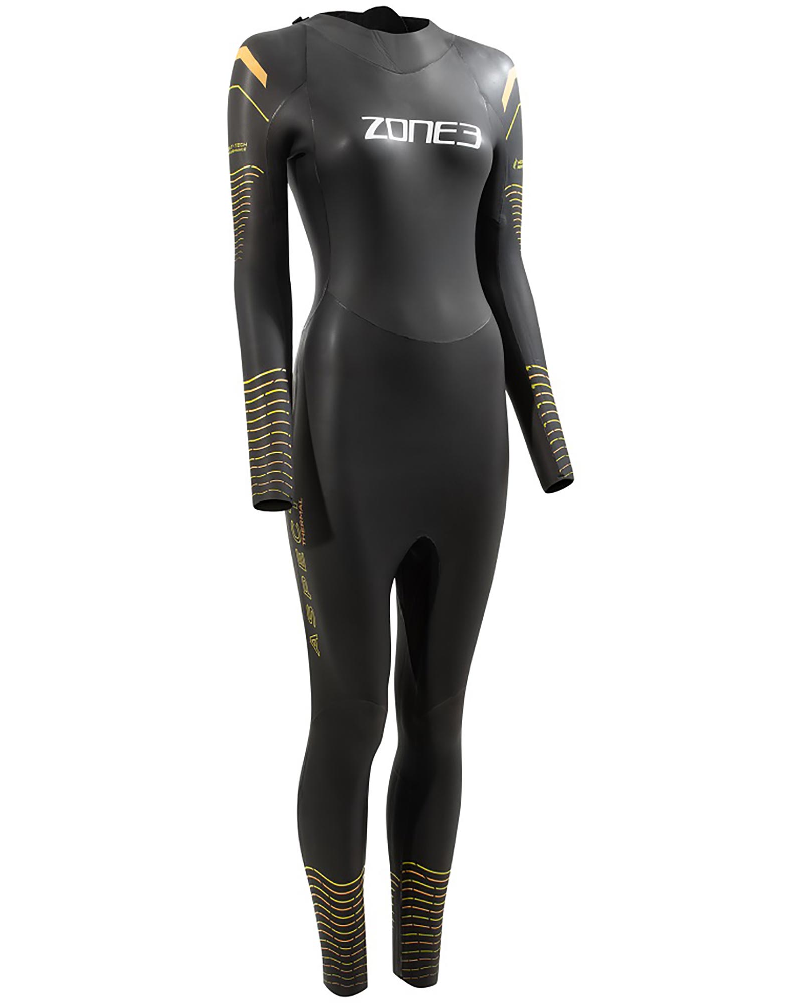 Zone3 Aspect Thermal Women’s Wetsuit - black XL