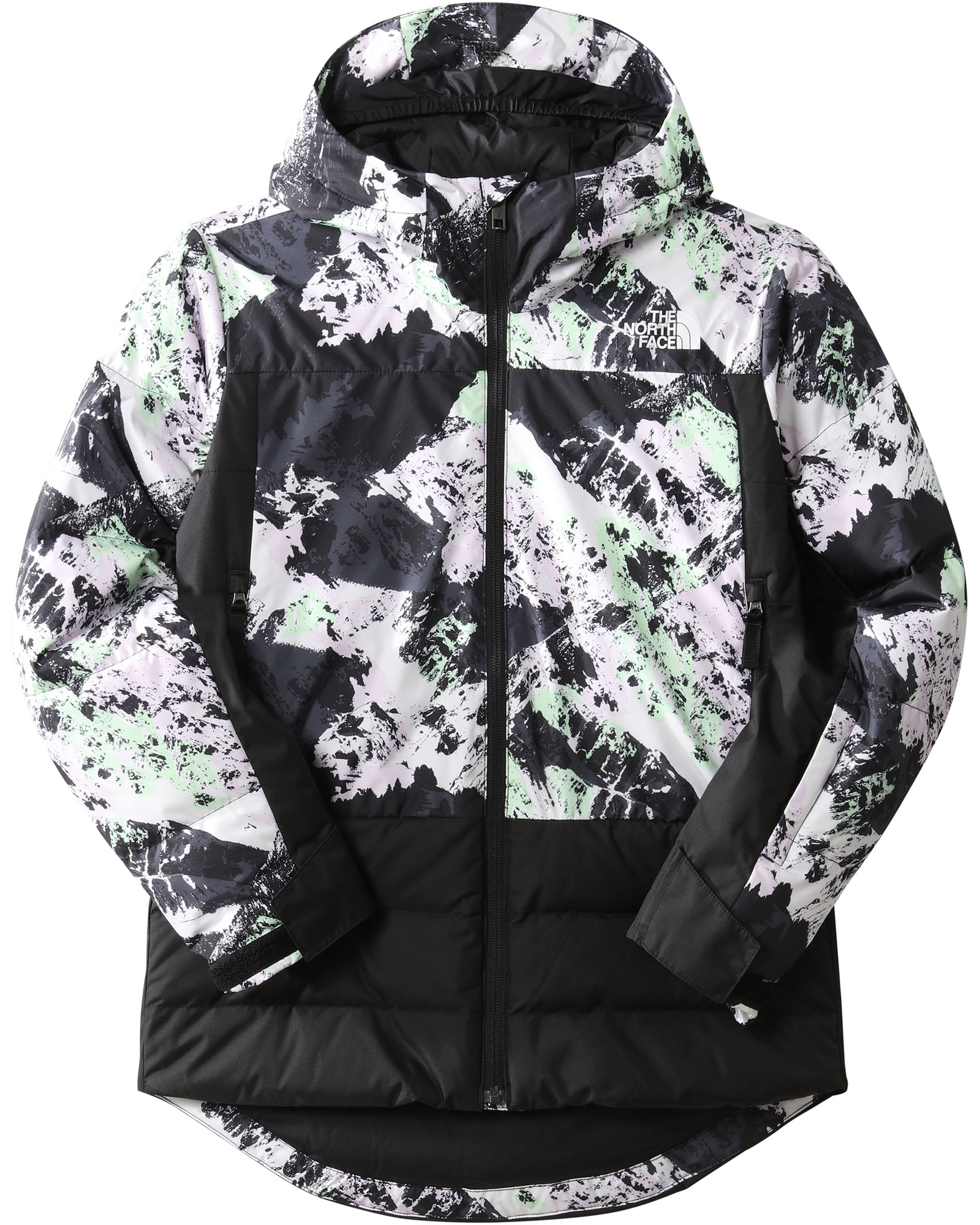 The North Face Pallie Kids’ Down Jacket Xlg - Lavender Fog Mountaintop Print XL