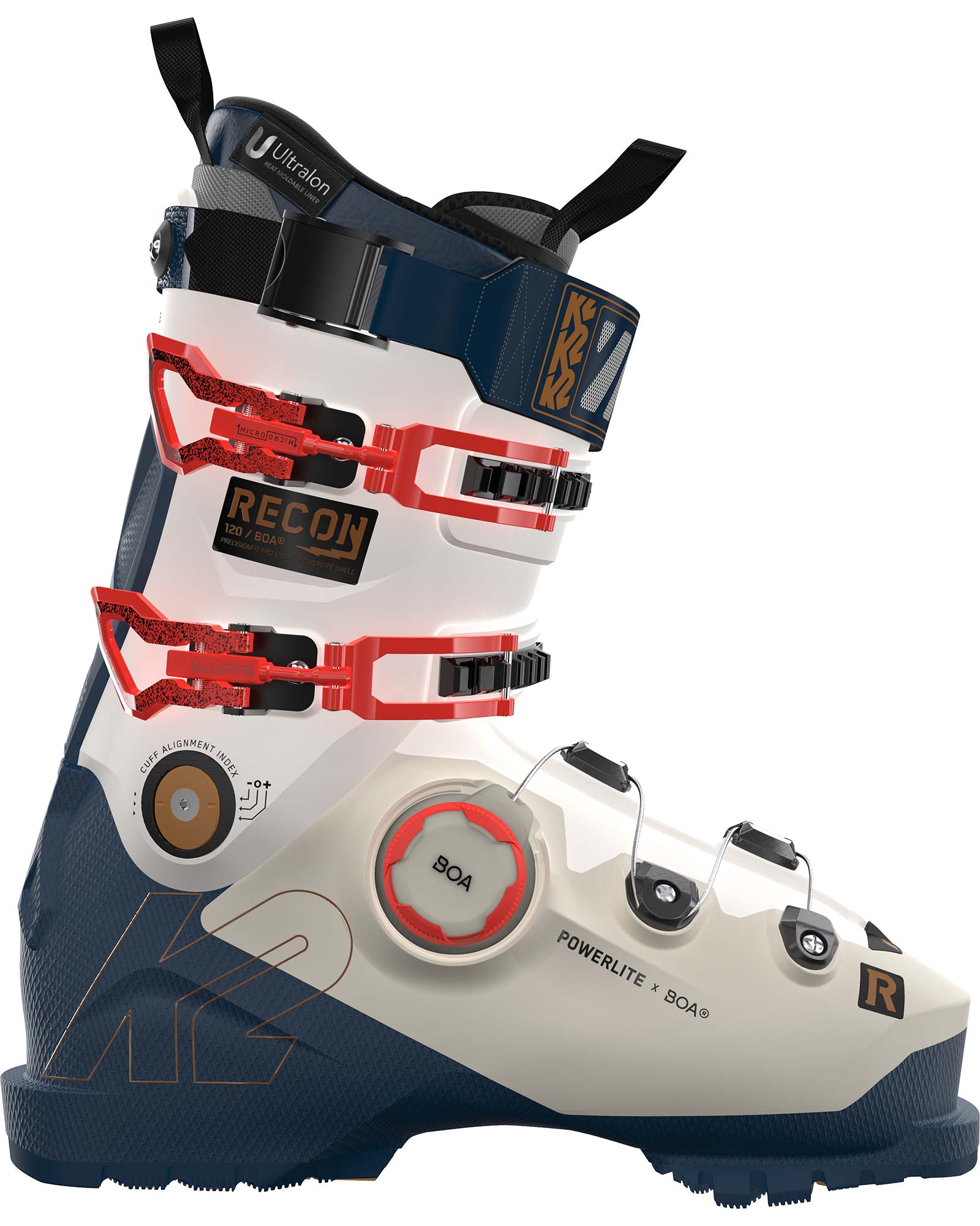 K2 Recon 120 BOA Ski Boots 2024 0