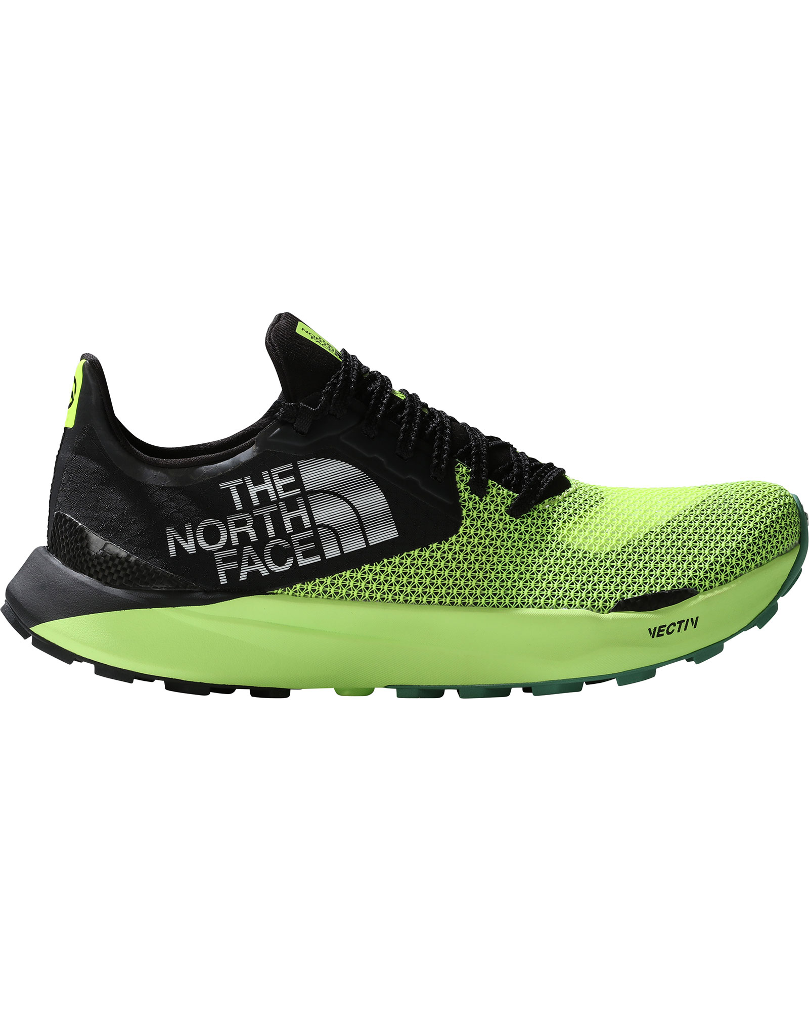 The North Face Summit Vectiv Sky Men’s Trail Shoes - LED Yellow/TNF Black UK 9
