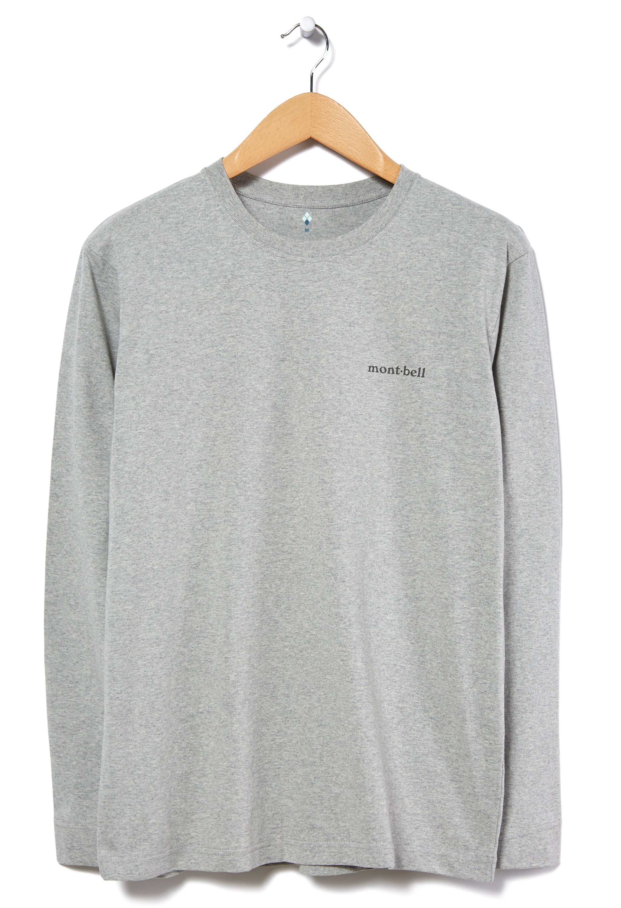 Montbell Pear Skin Cotton Long Sleeved T-Shirt