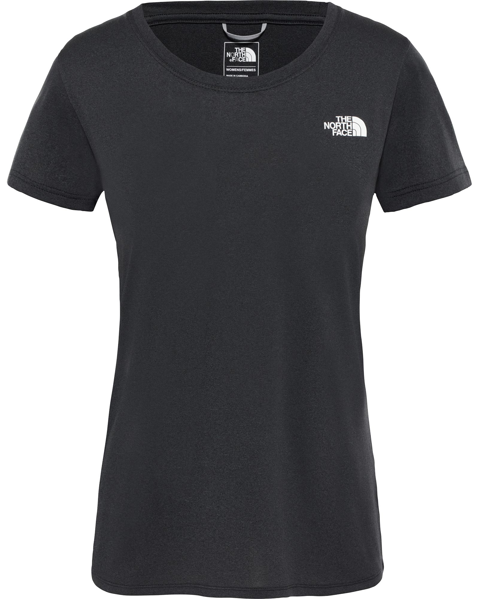 The North Face Reaxion Amp Women’s Crew T Shirt - TNF Light Grey Heather S