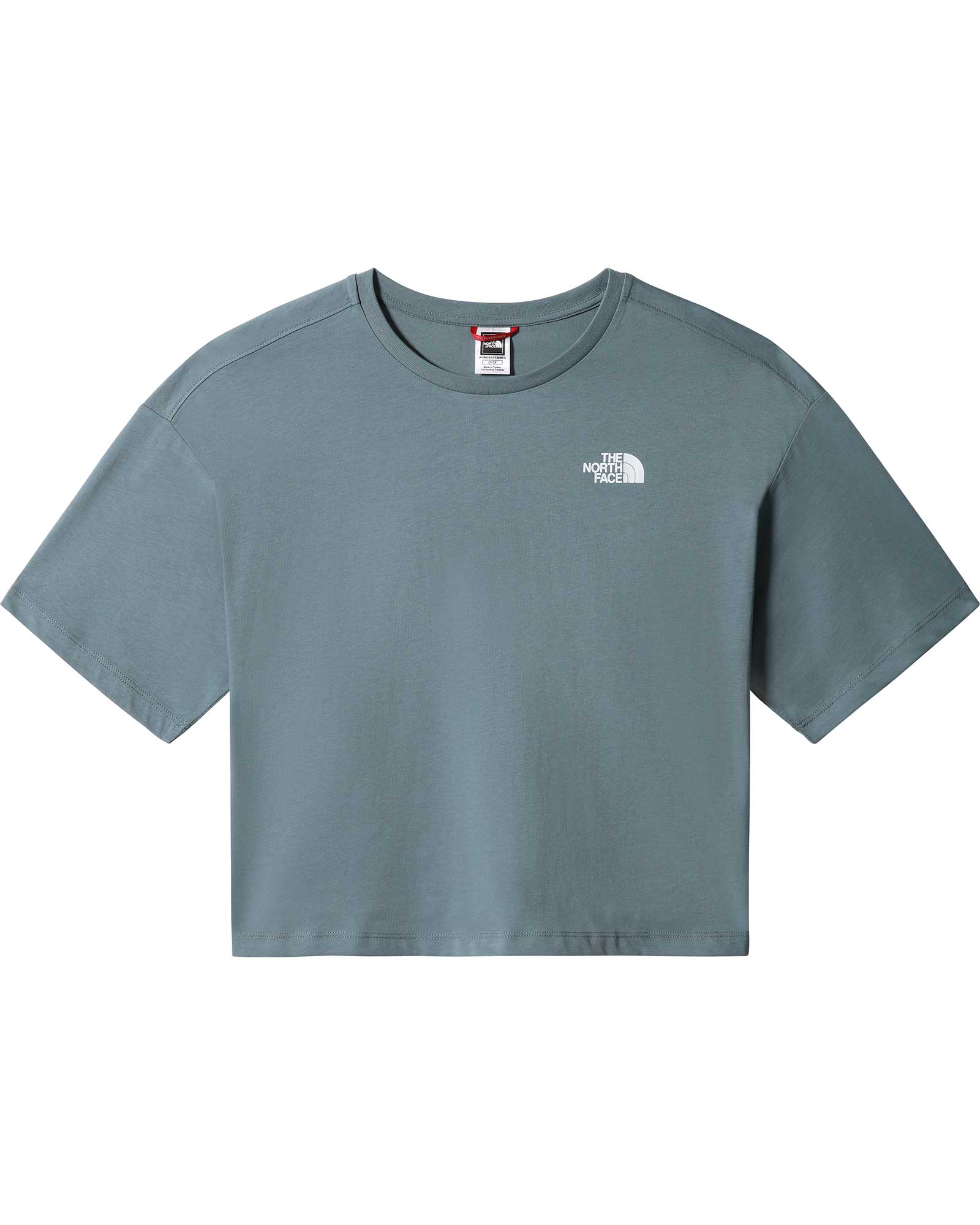 The North Face Plus Cropped Simple Dome Women’s T Shirt - Goblin Blue 3X
