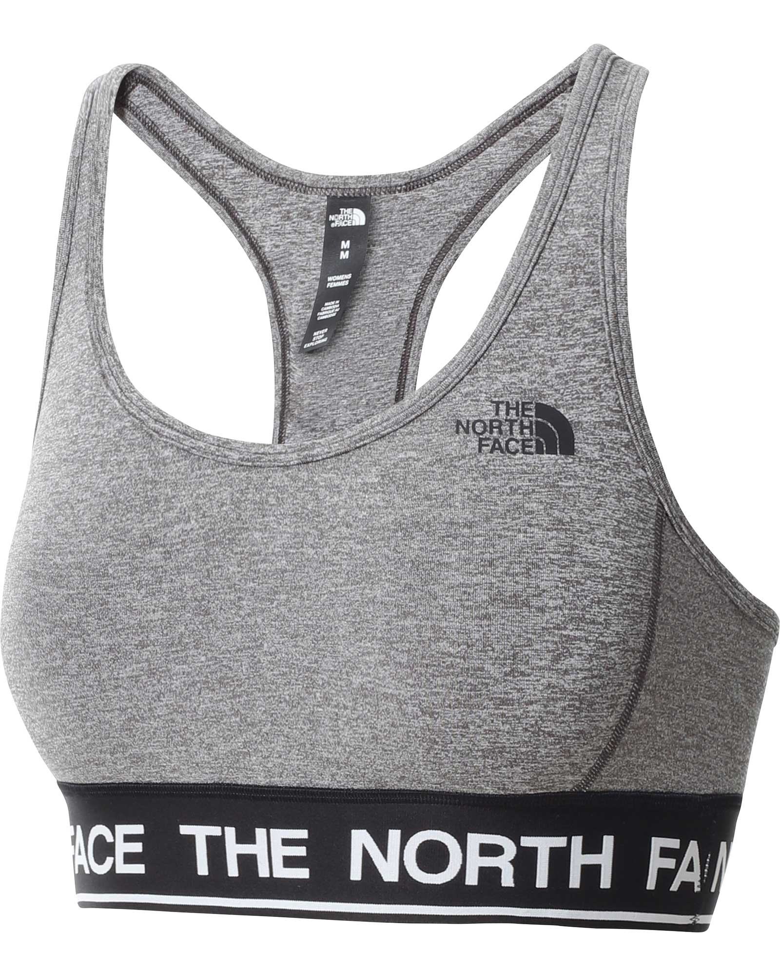 The North Face Women’s Tech Bra - TNF Medium Grey Heather L