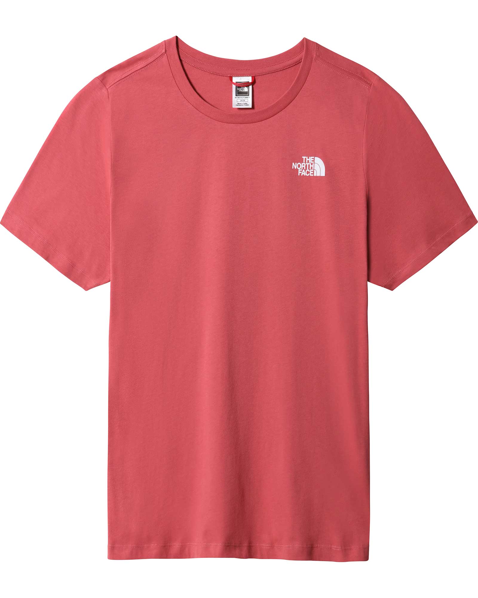 The North Face Plus Simple Dome Women’s T Shirt - Slate Rose 2X