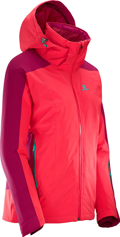 salomon brilliant jacket red