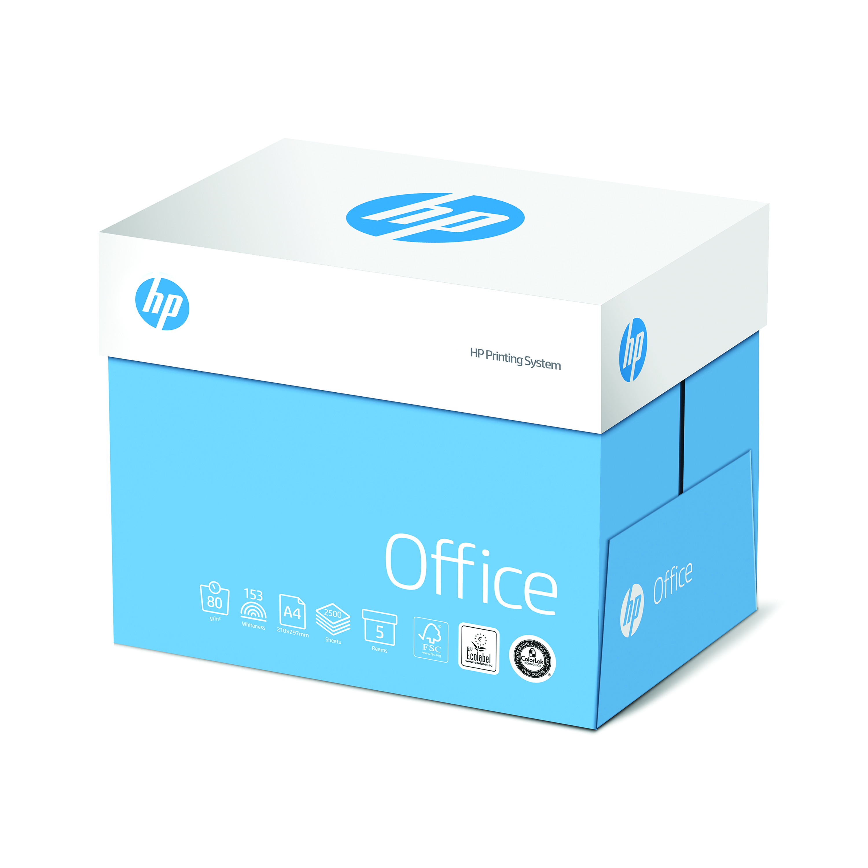 HP+White+Office+A4+Paper+80gsm+%28Pack+of+2500%29+HP+F0317