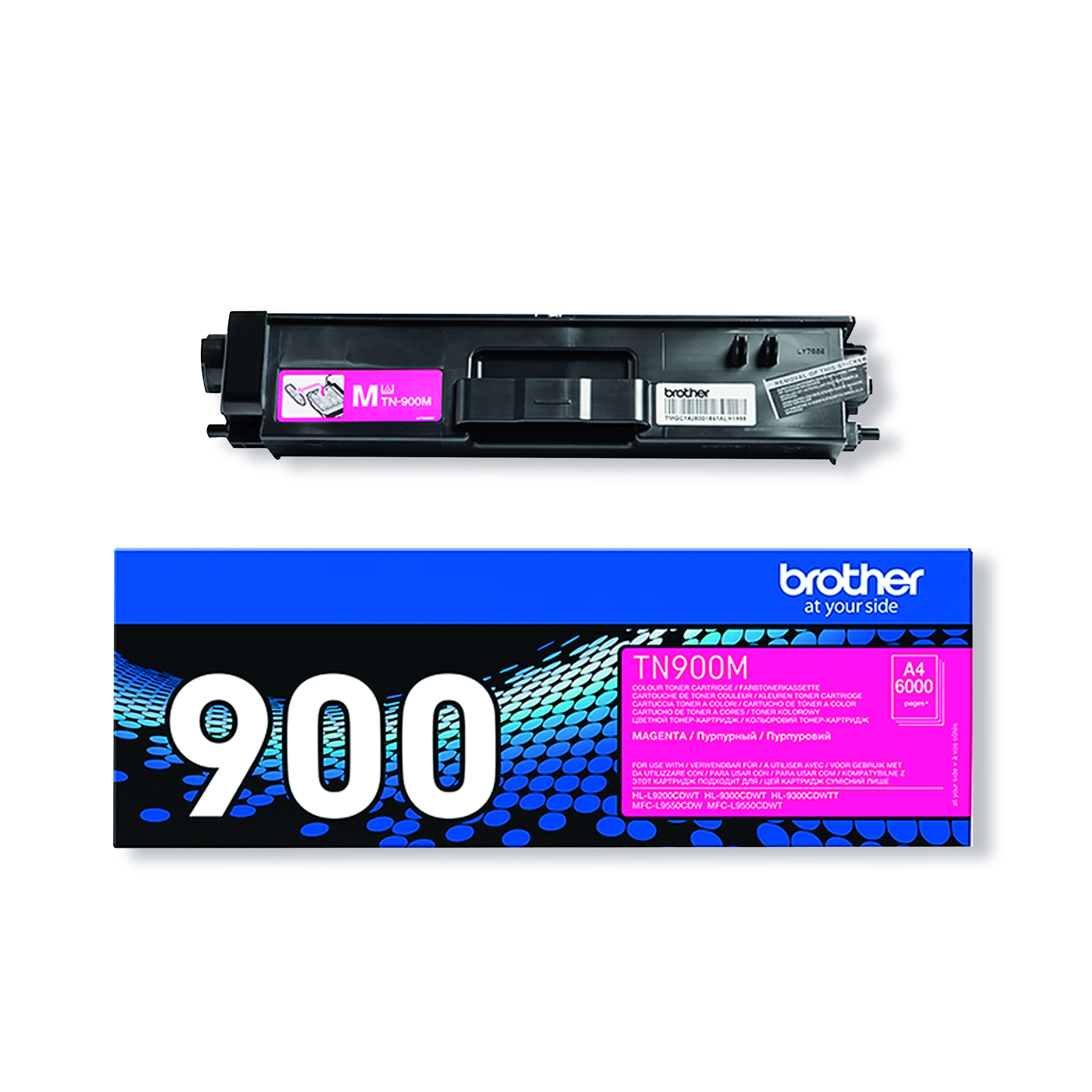 Brother TN-900 Magenta Super Toner Cartridge High Capacity TN900M