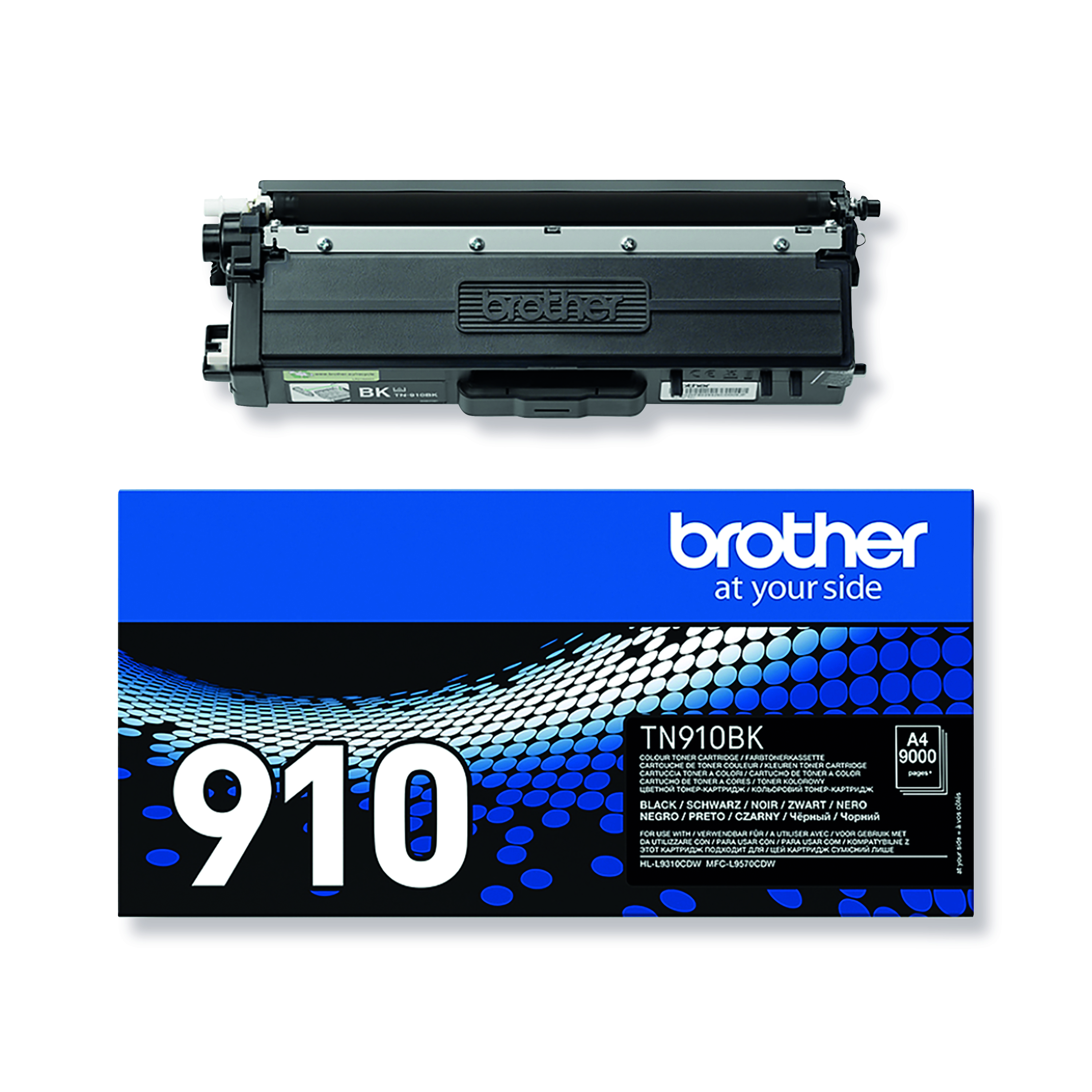Brother+TN-910BK+Toner+Cartridge+Ultra+High+Yield+Black+TN910BK