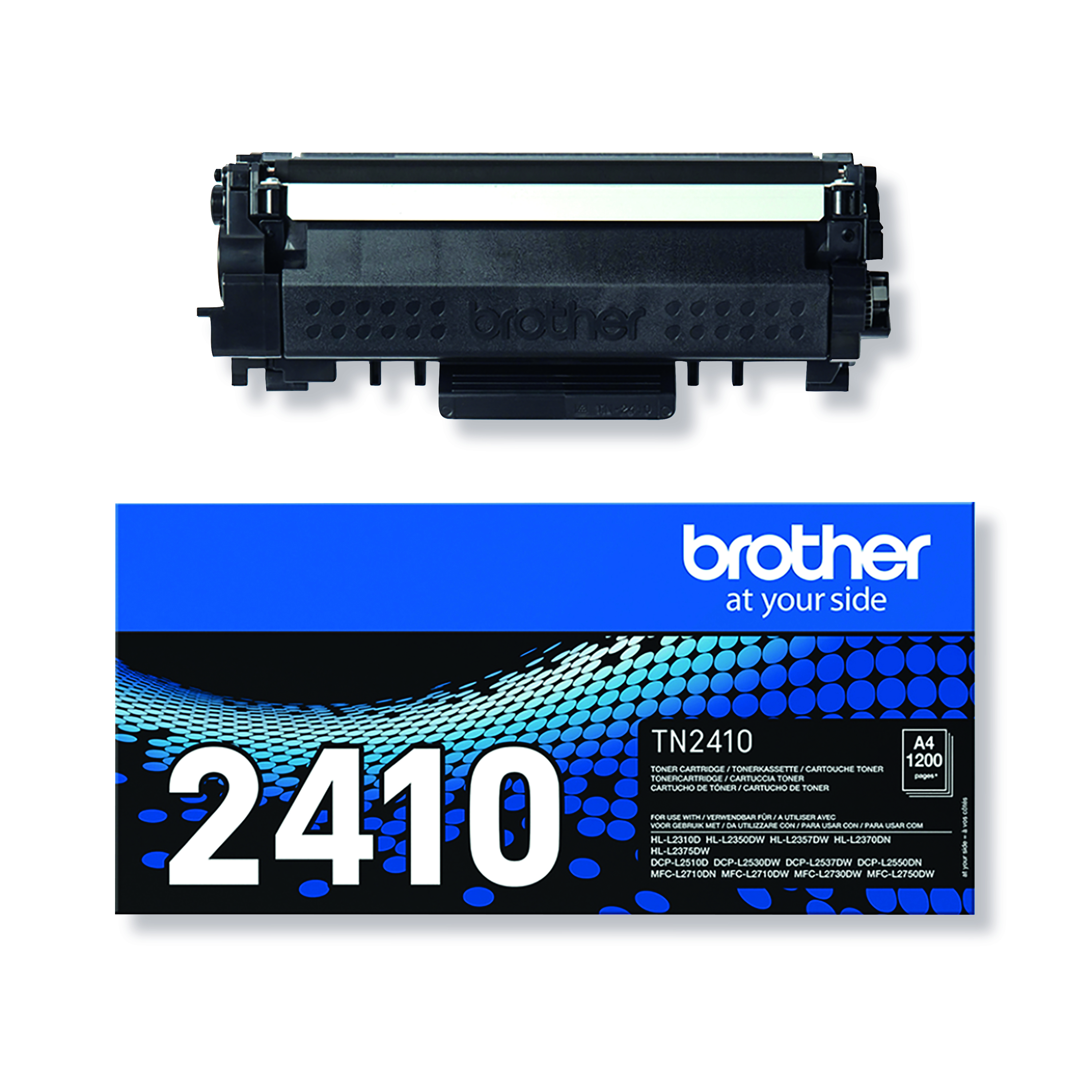 Brother+TN-2410+Toner+Cartridge+Black+TN2410