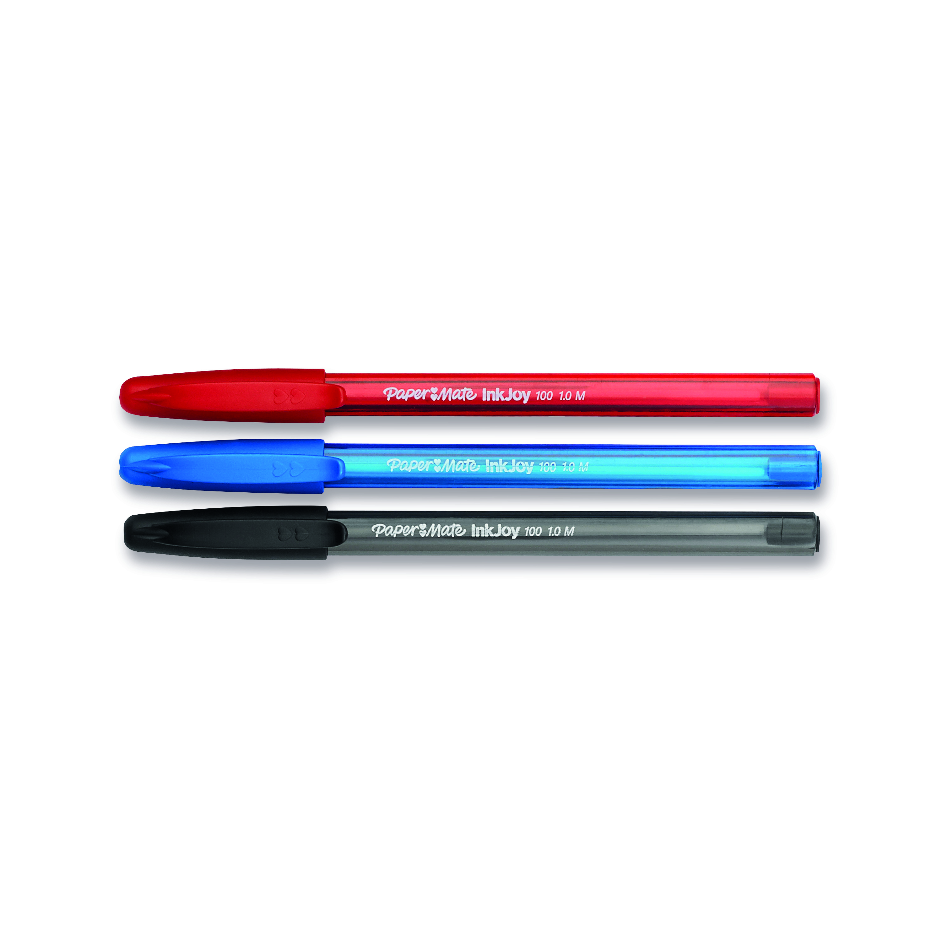 PaperMate+InkJoy+100ST+Ballpoint+Stick+Pens+Assorted+%28Pack+of+8%29+1956745