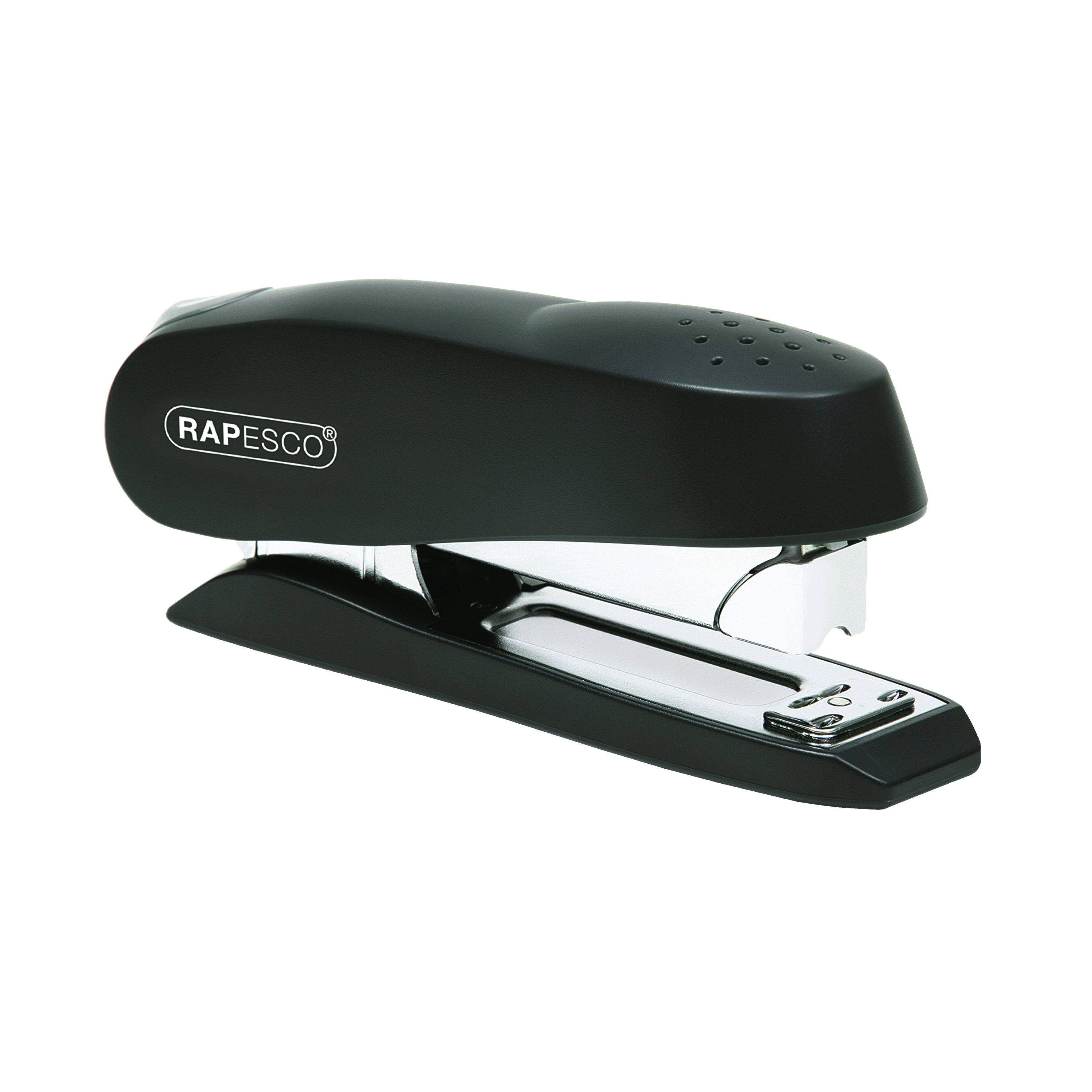 Rapesco+Luna+Half+Strip+Stapler+Heavy+Duty+Black+0238
