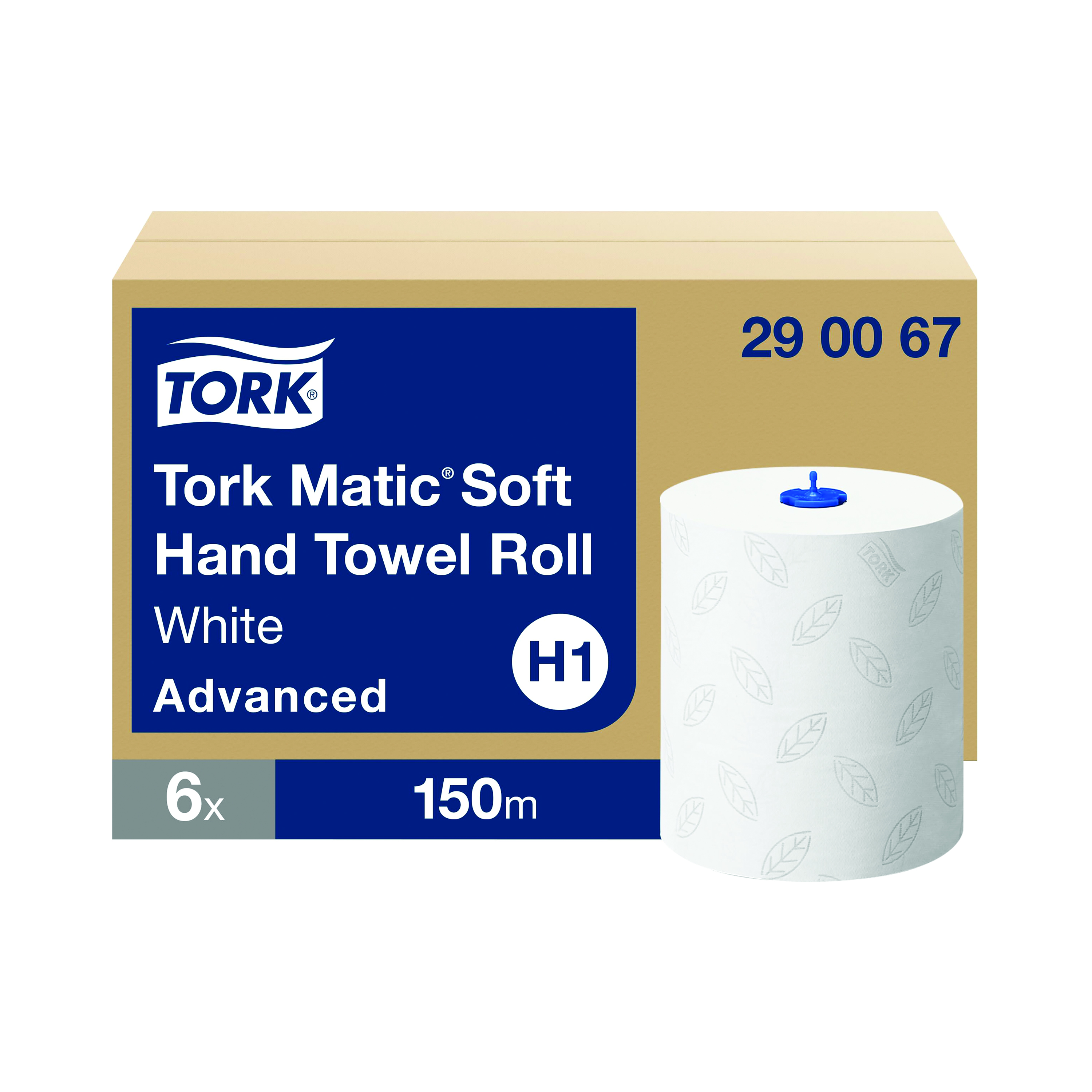 Tork+Matic+Hand+Towel+H1+White+150m+%286+Pack%29+290067