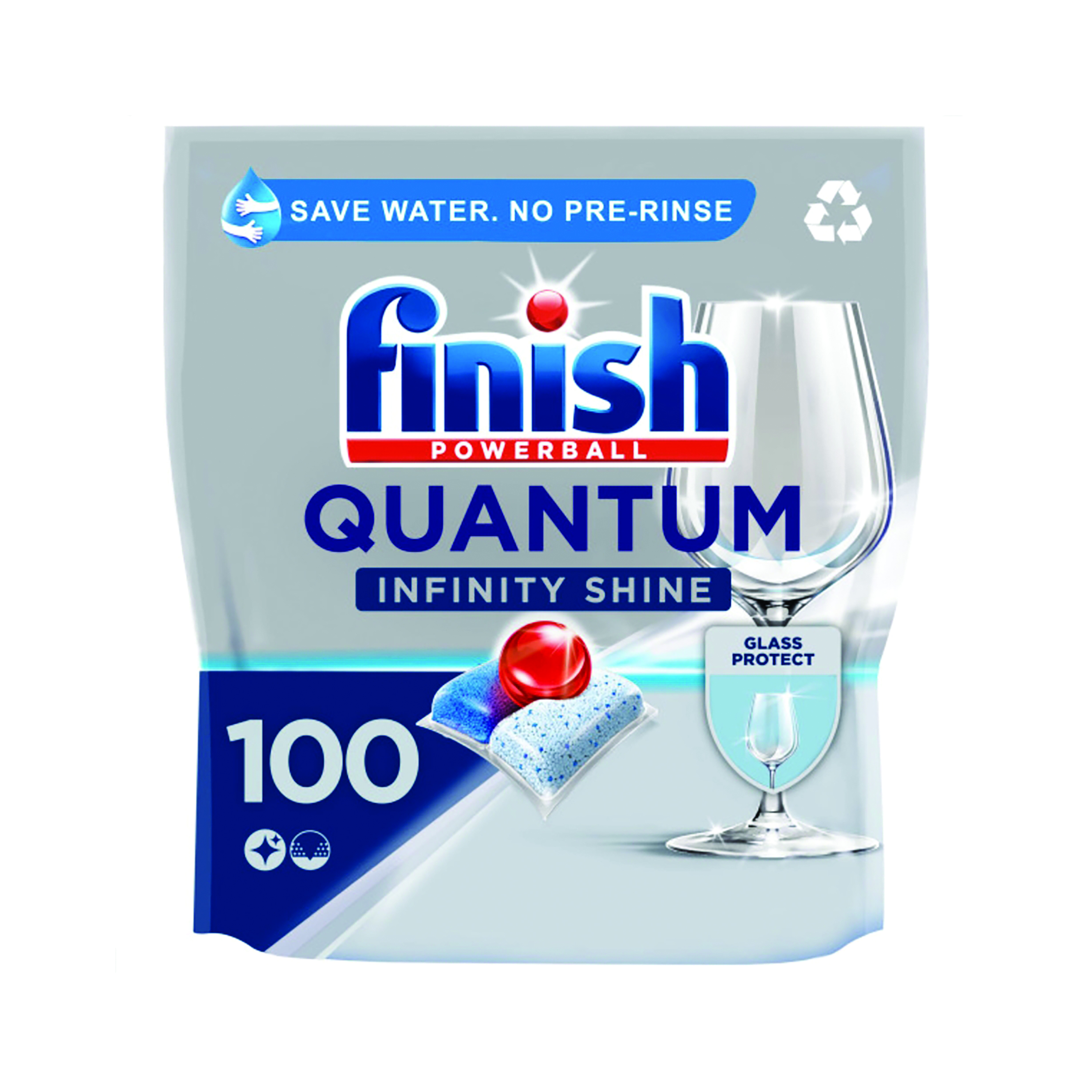 Finish+Quantum+Infinity+Shine+Dishwasher+Tablets+%28Pack+of+100%29+3219120