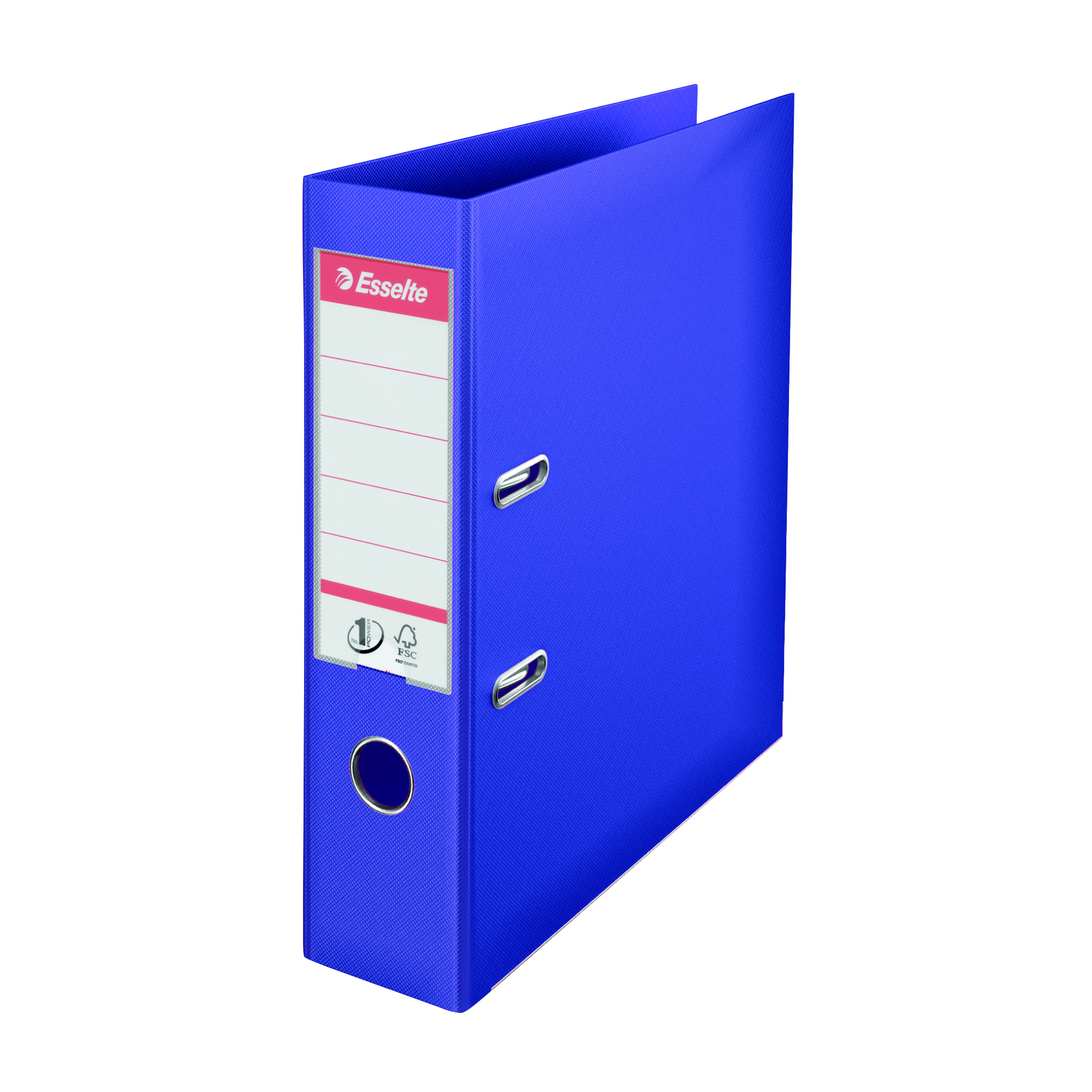 Esselte+75mm+Lever+Arch+File+Polypropylene+A4+Purple+%28Pack+of+10%29+811530