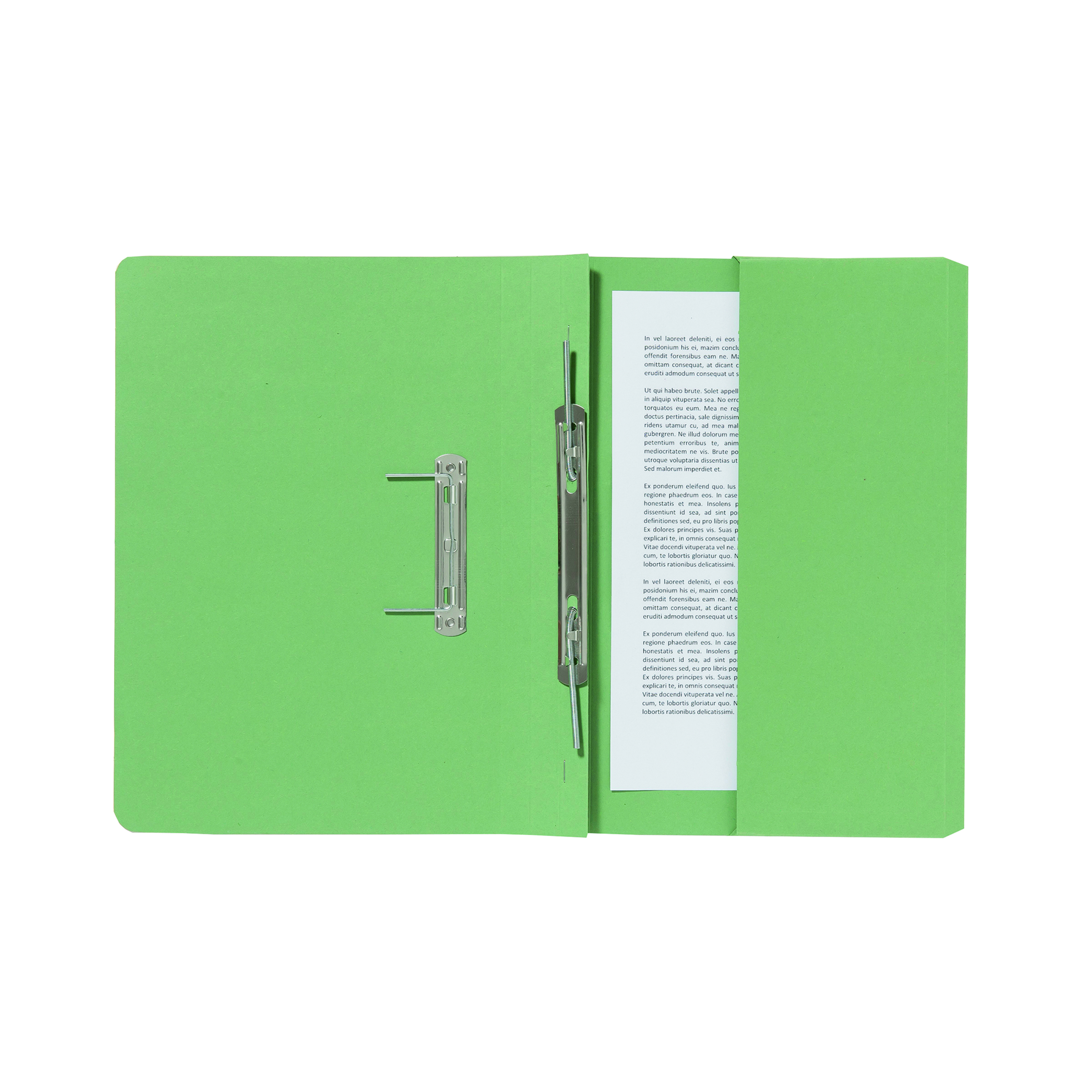 Exacompta+Guildhall+Pocket+Spiral+File+285gsm+Green+%28Pack+of+25%29+347-GRNZ