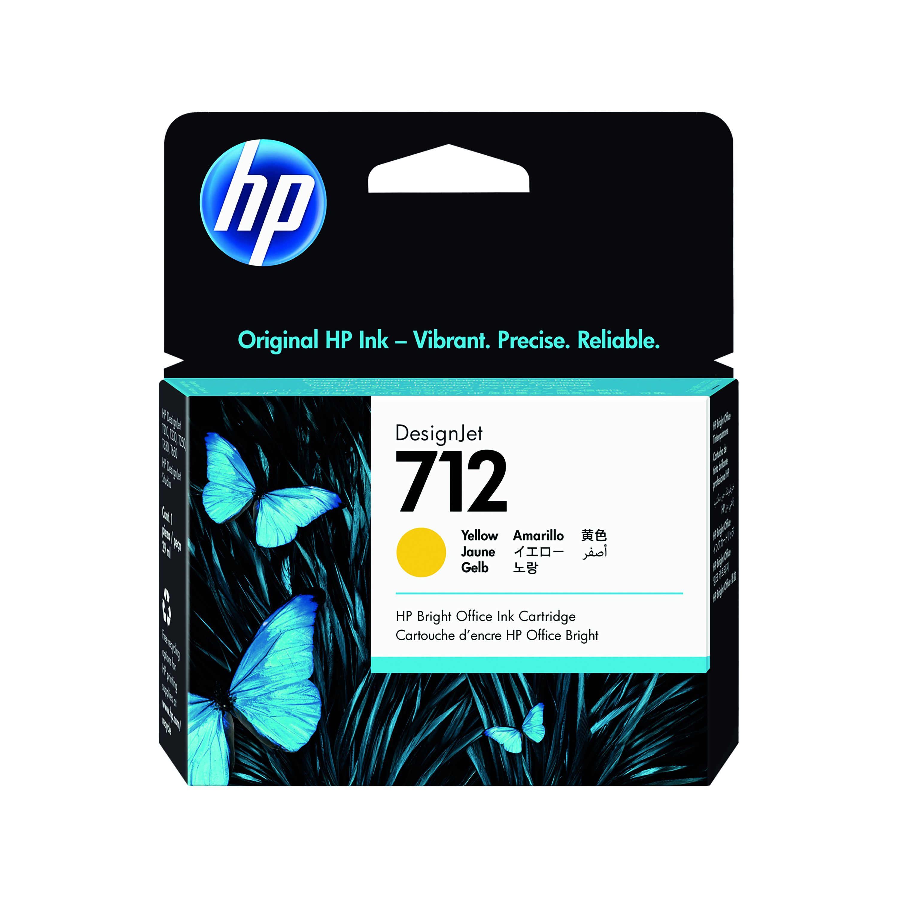 HP+712+DesignJet+Ink+Cartridge+29-ml+Yellow+3ED69A