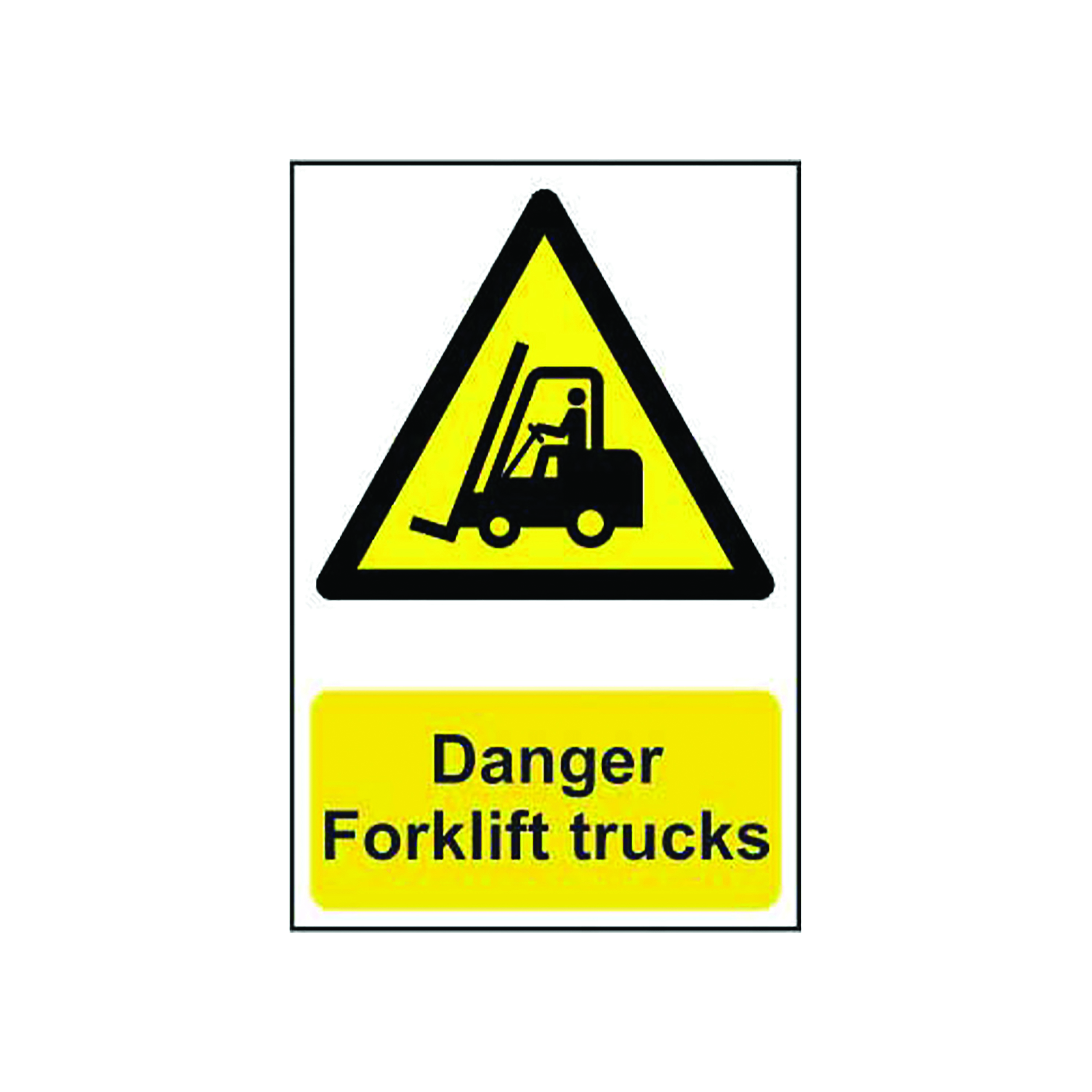 Spectrum+Safety+Sign+Danger+Forklift+Trucks+PVC+400x600mm+4101
