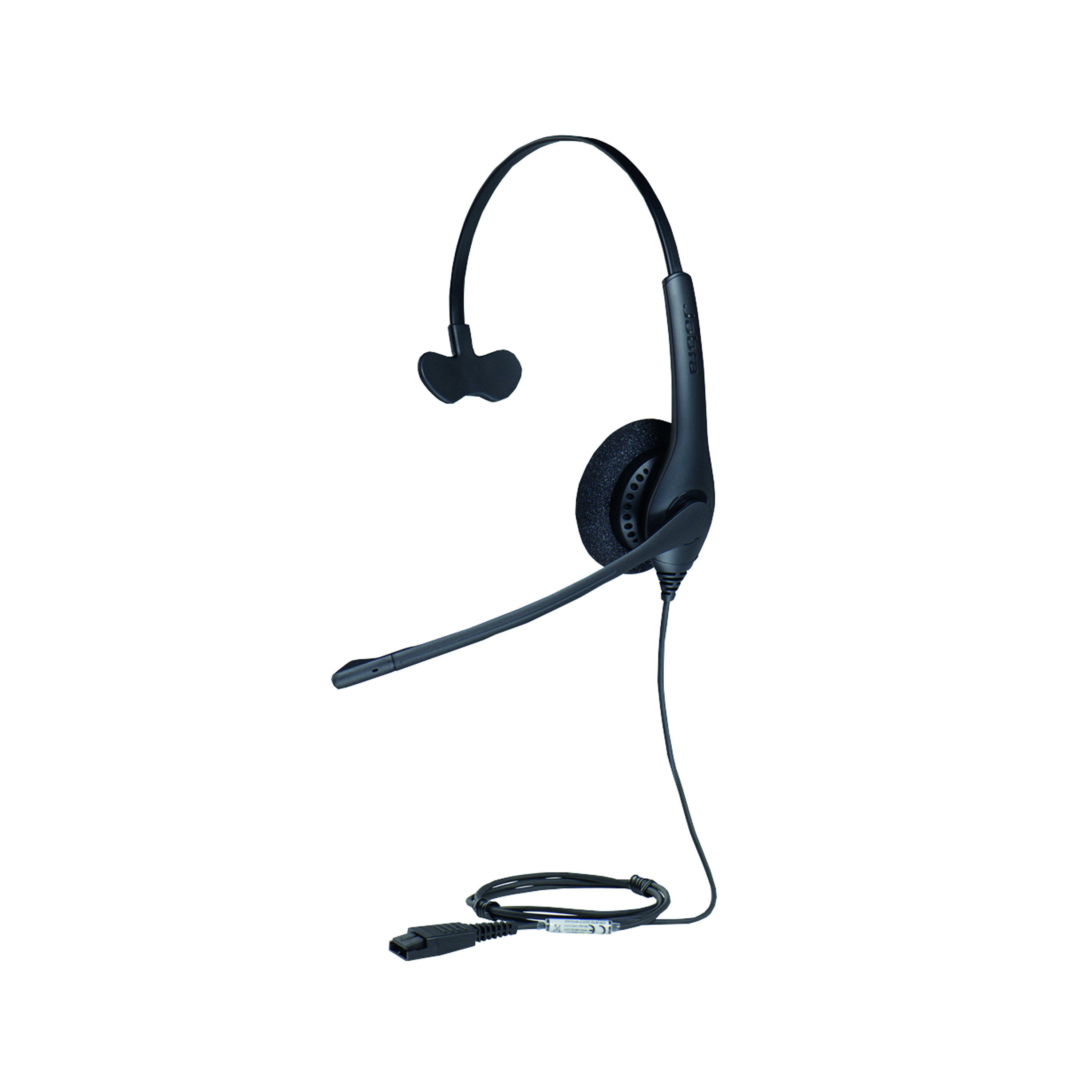 Jabra+BIZ+1500+Mono+QD+Monaural+Headset+%28Peakstop+technology+keeps+sound+levels+safe%29+1513-0154