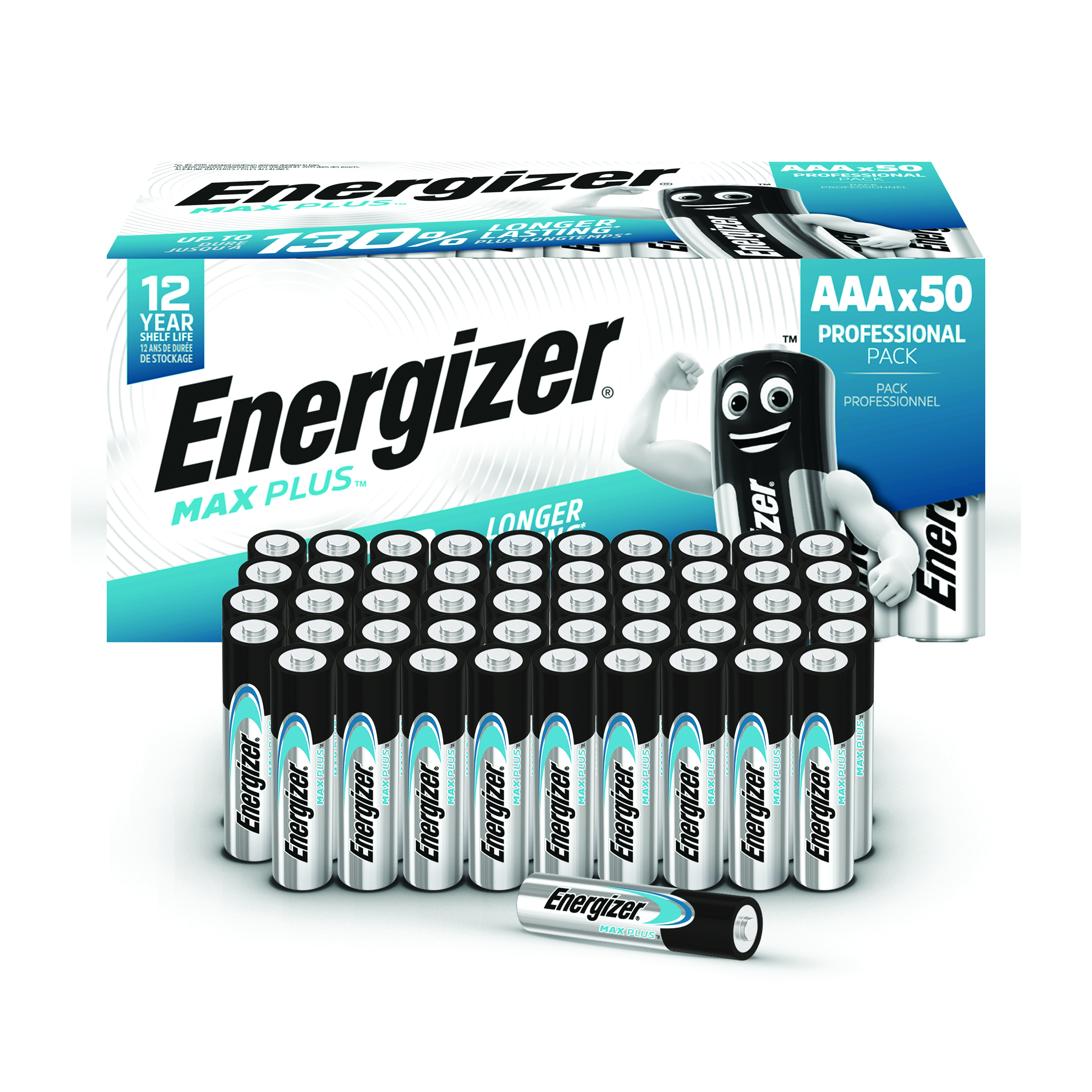 Energizer+Max+Plus+AAA+Alkaline+Batteries+%28Pack+of+50%29+E303865600