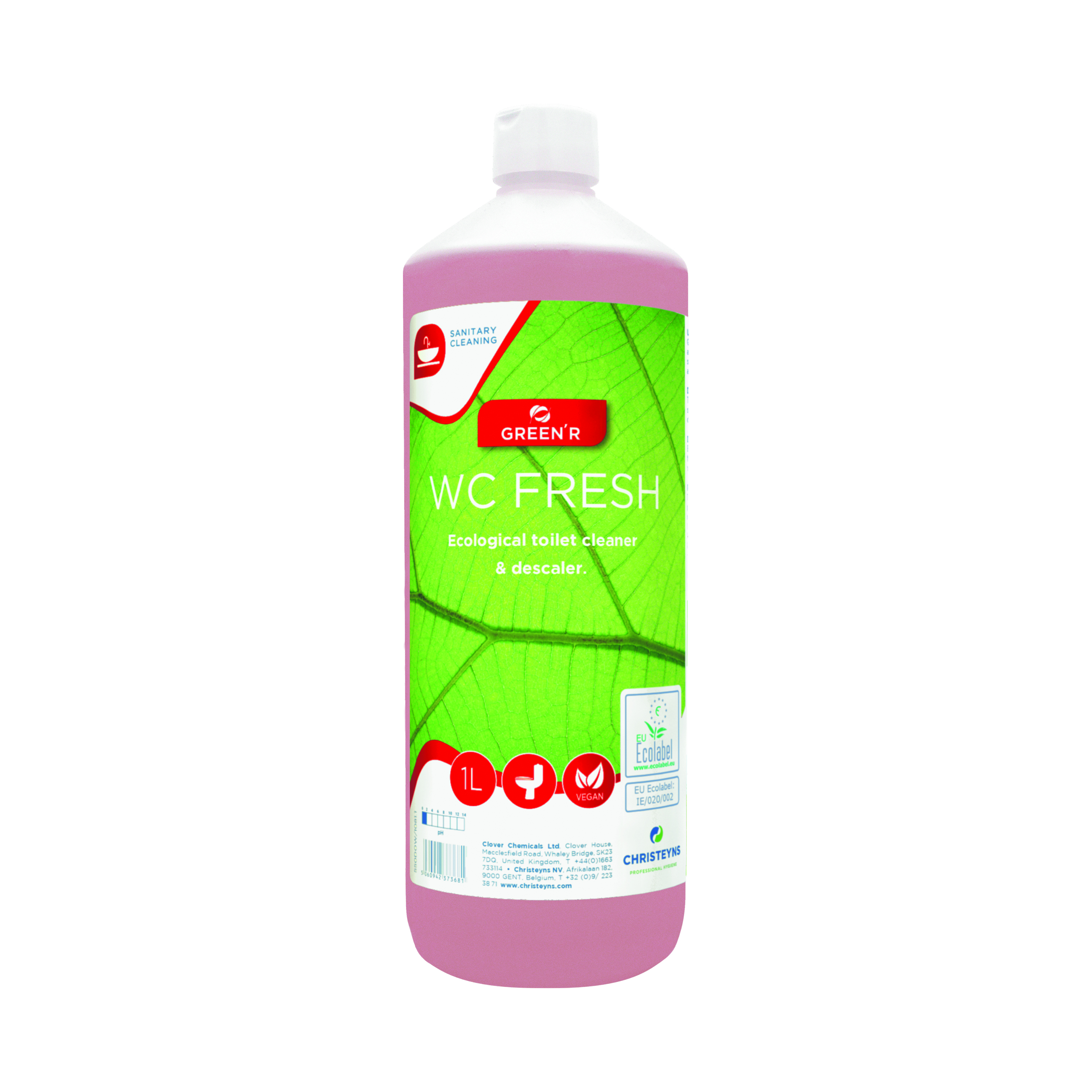 Clover+ECO+550+Toilet+Cleaner+1+Litre+%28Pack+of+12%29+550