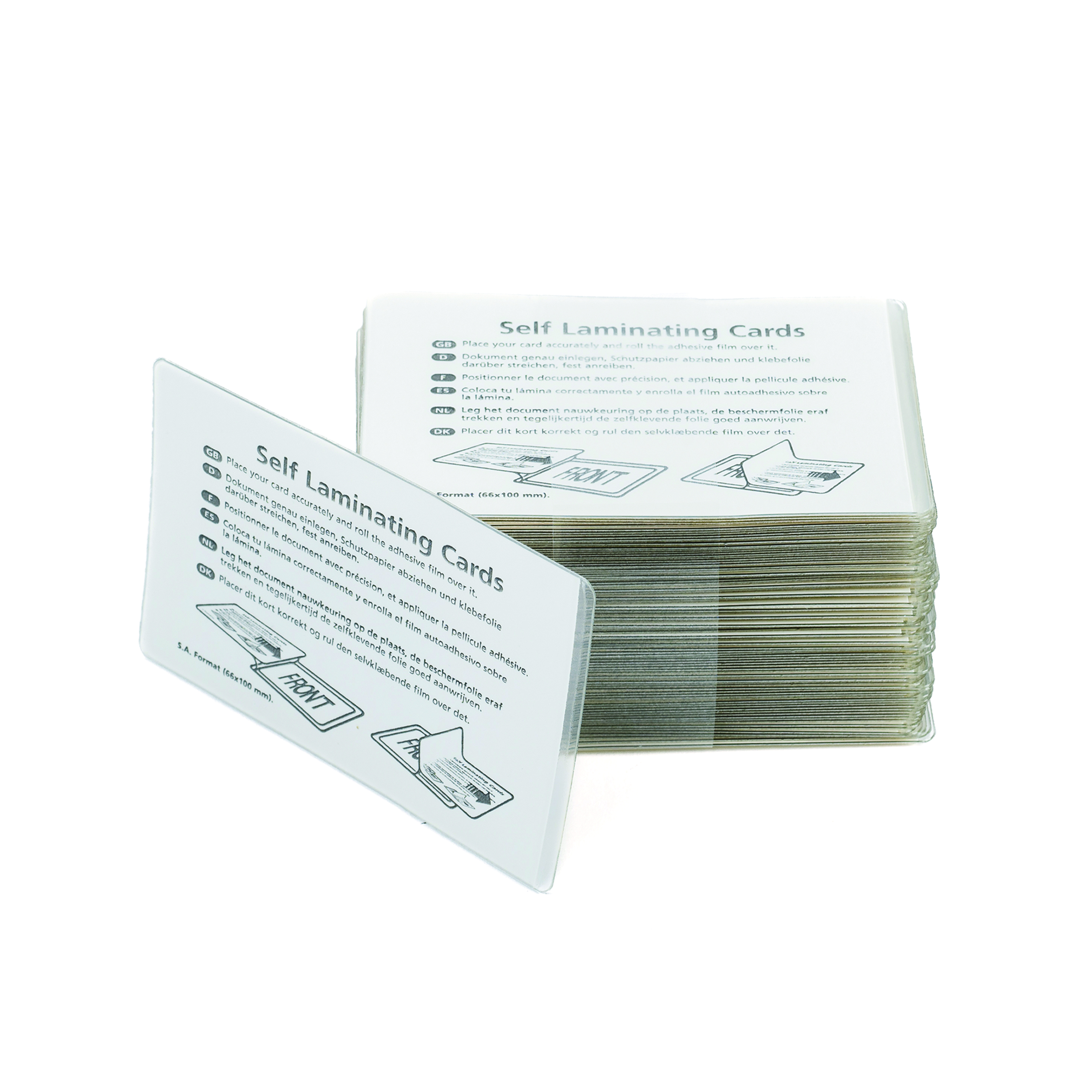 Pelltech+Self-Laminating+Card+66x100mm+%28Pack+of+100%29+PLG25250