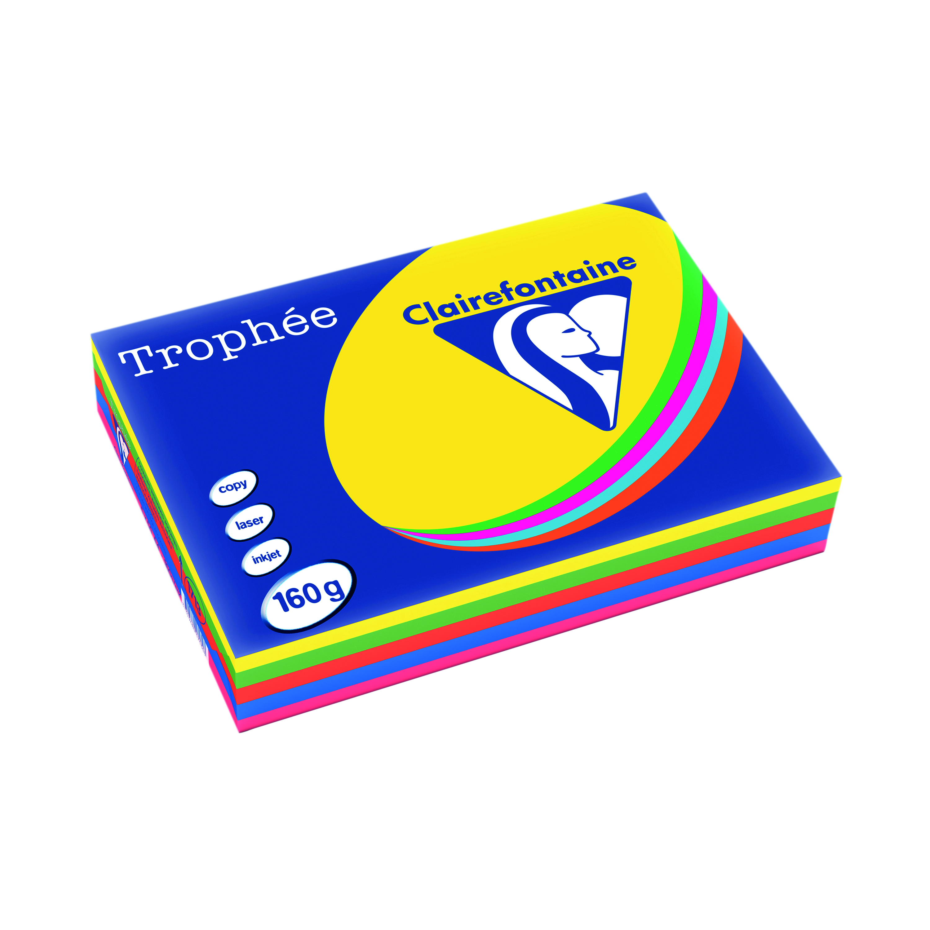 Trophee+Card+A4+160gm+Intensive+Assorted+%28250+Pack%29+1713C