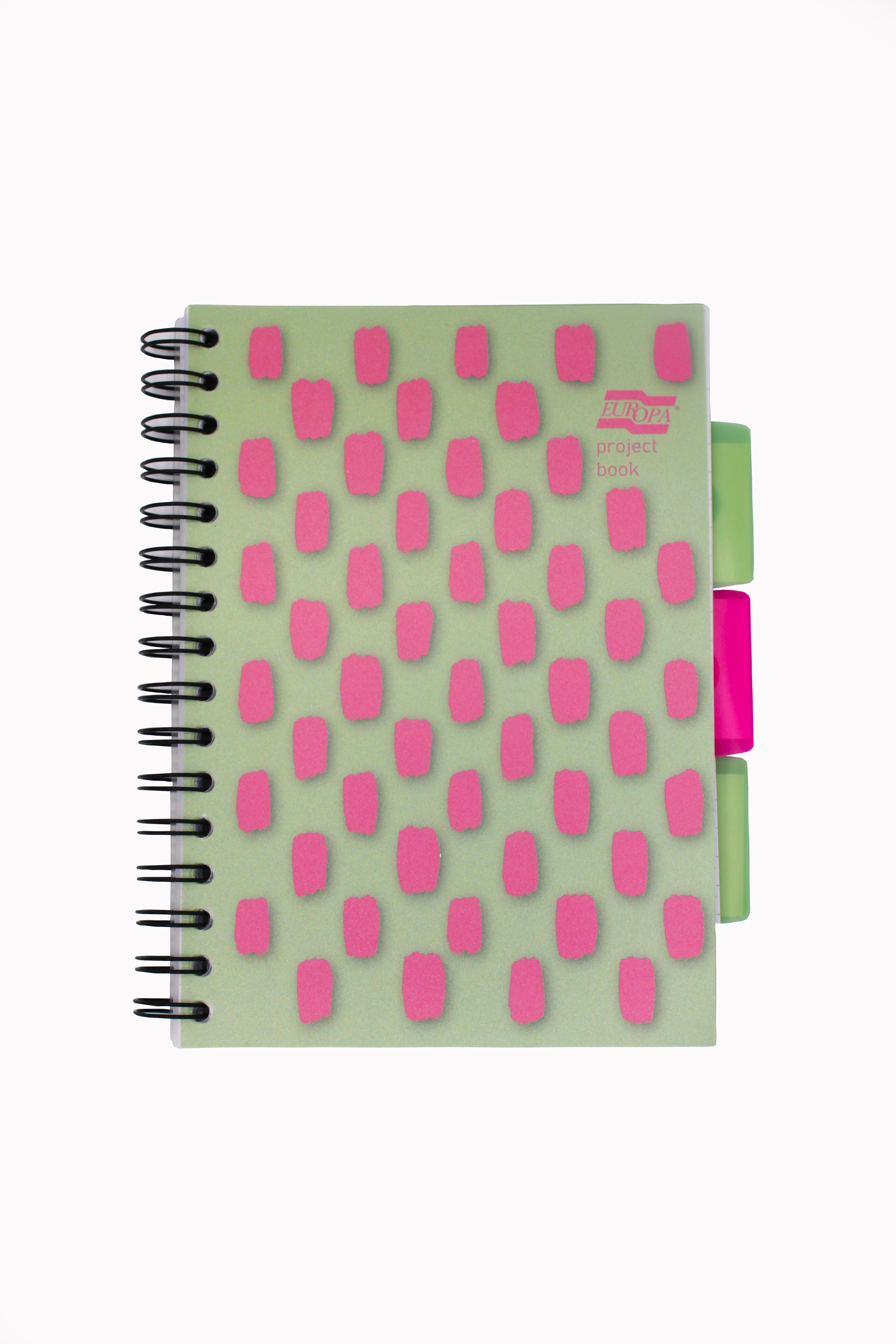 Europa+Splash+Project+Book+200+Lined+Pages+A5+Pink+Cover+%28Pack+of+3%29+EU1509Z