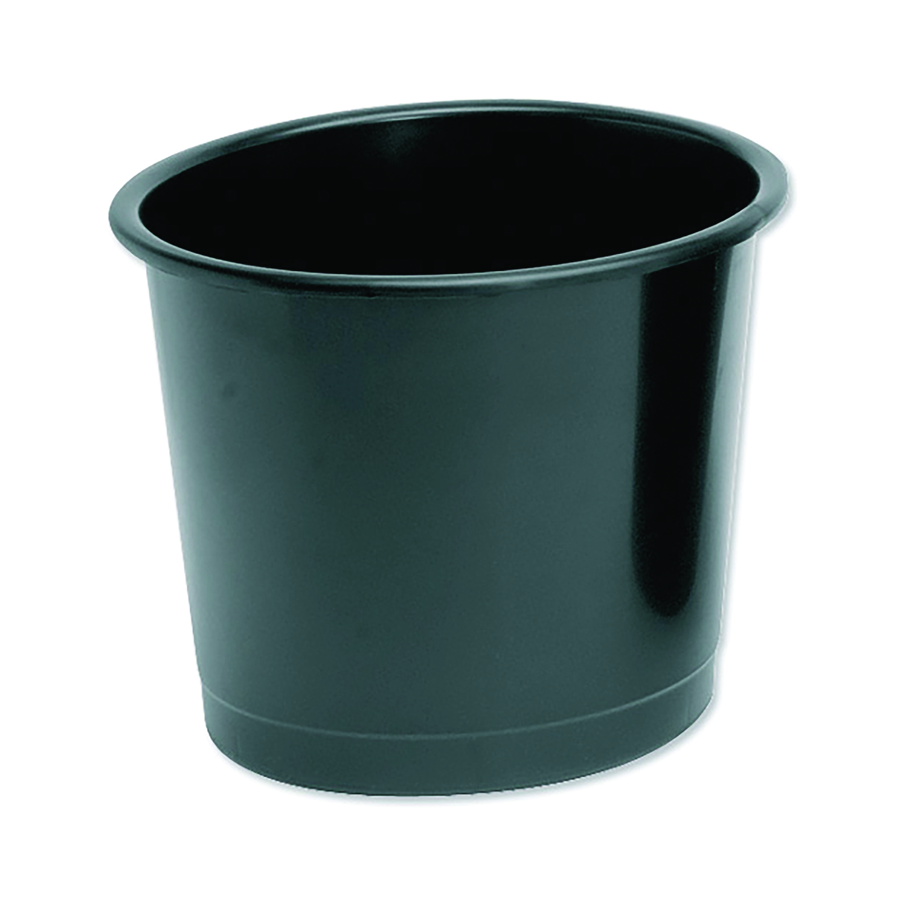 5+Star+Waste+Bin+Polypropylene+14+Litre+304x254mm+Black+330860