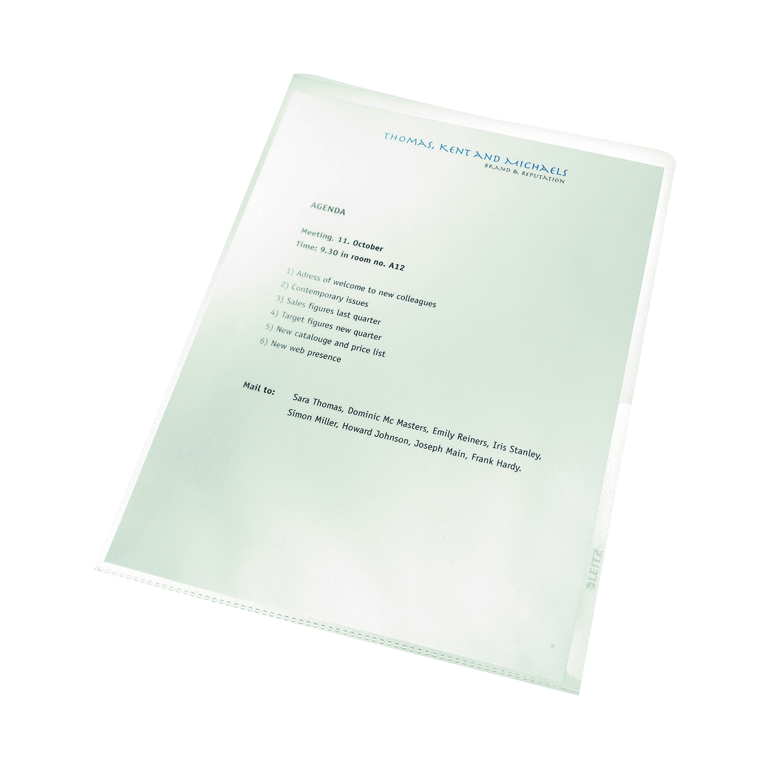 Leitz+Recycled+Cut+Flush+Folders+A4+Clear+%28Pack+of+100%29+40011003