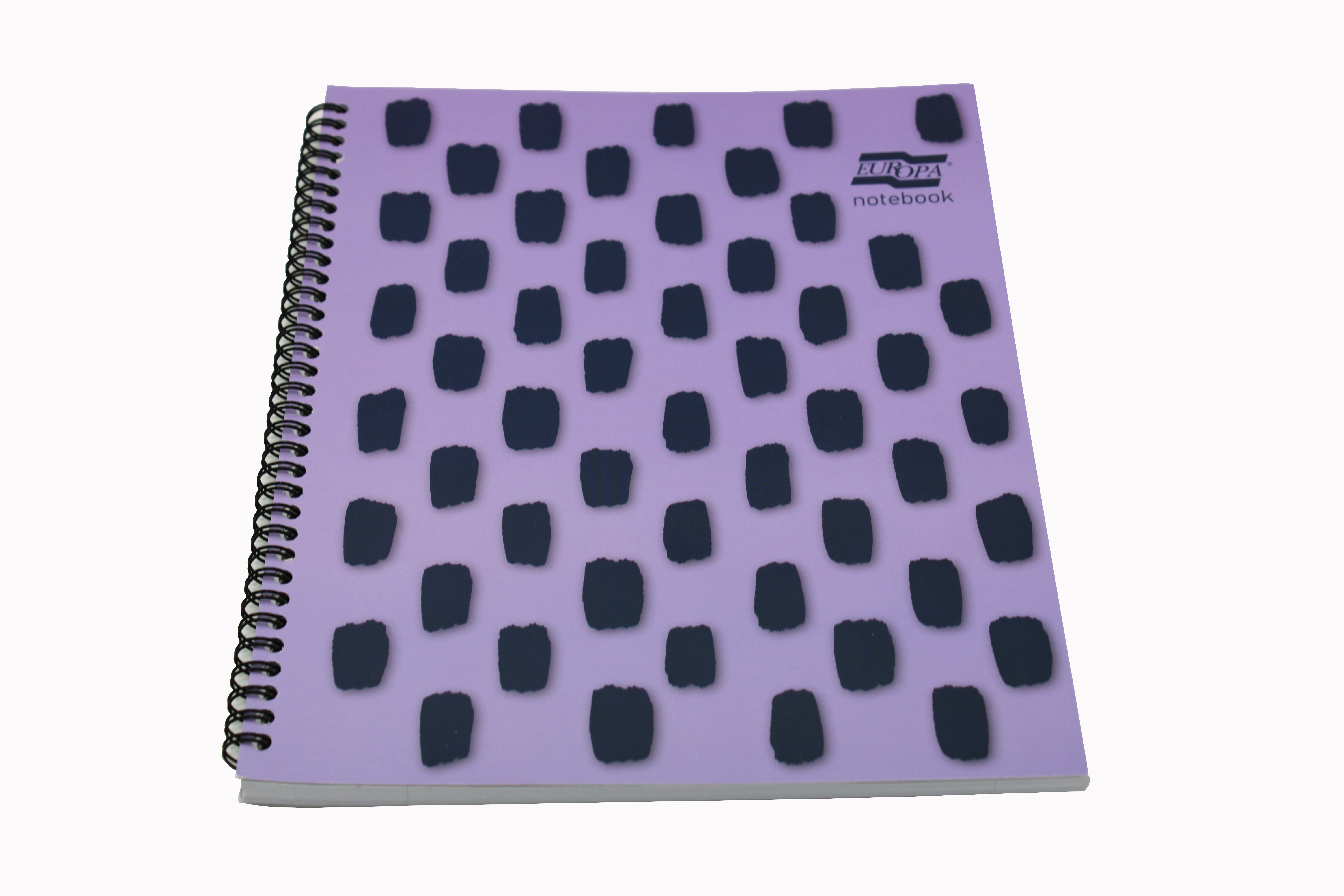 Europa+Splash+Notebooks+160+Lined+Pages+A4%2B+Purple+Cover+%28Pack+of+3%29+EU1502Z