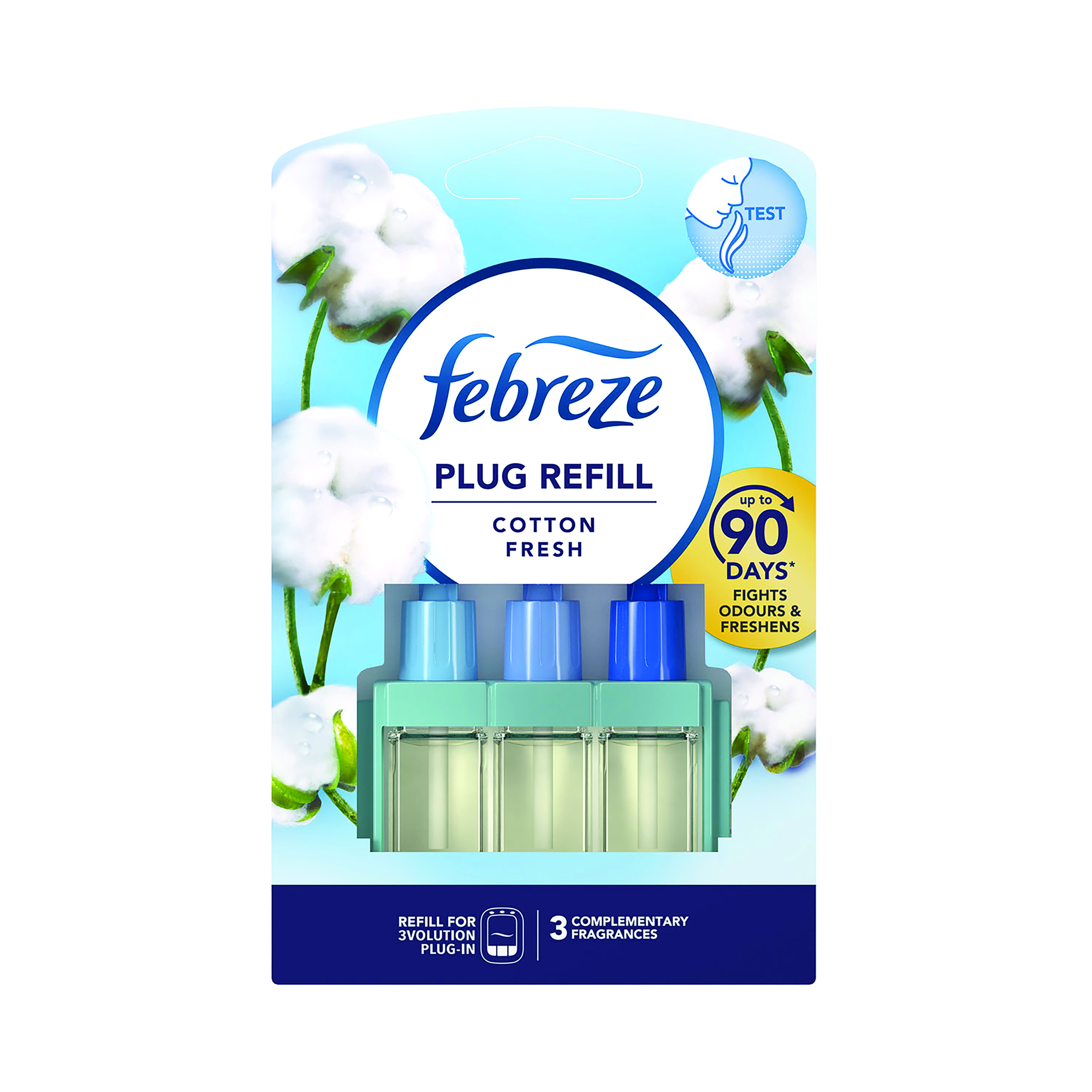 Febreze+3volution+Plug-in+Refill+Cotton+Fresh+20ml+x+3+504656