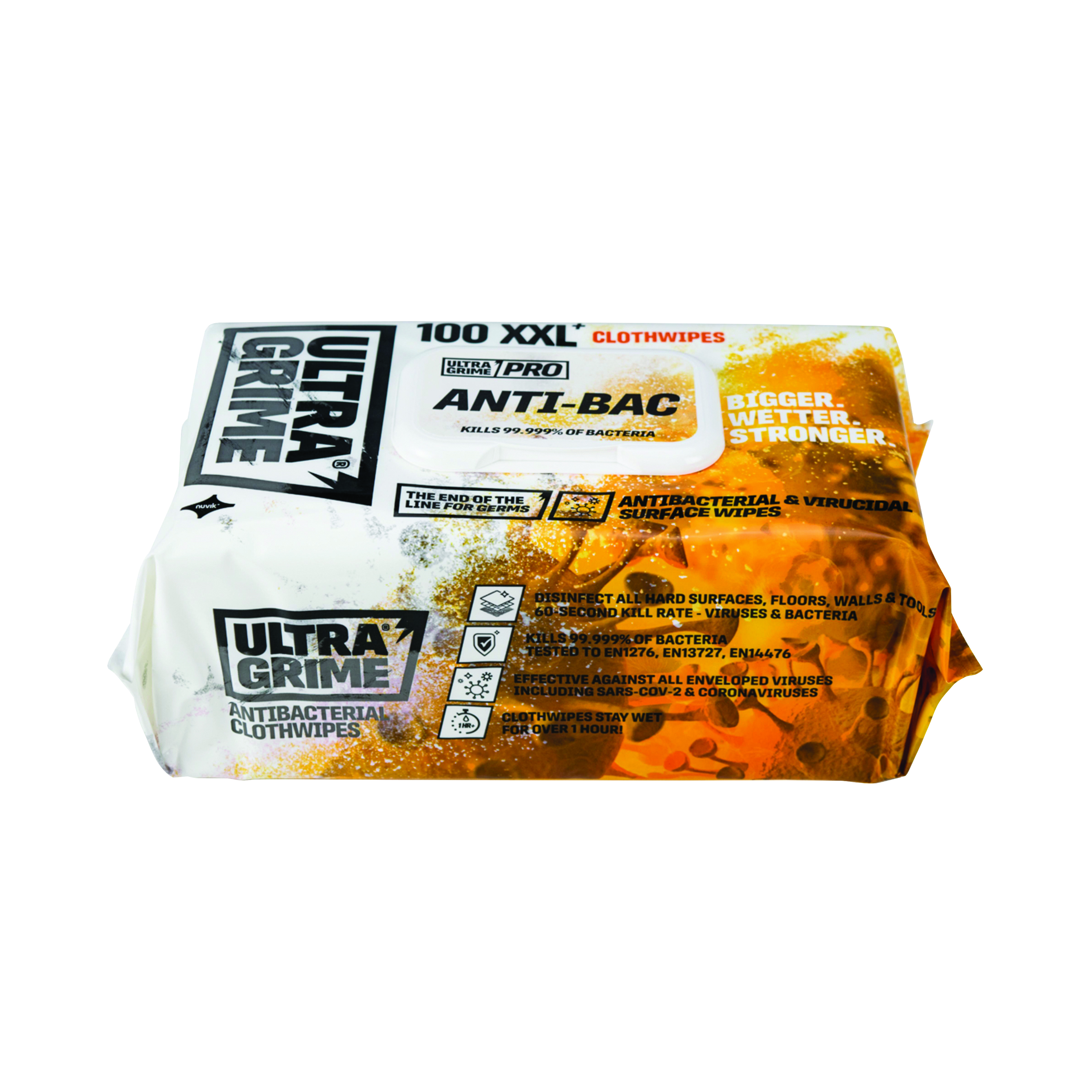 UltraGrime+Anti-Bac+Wipes+Wipes+%28Pack+of+100%29+5930