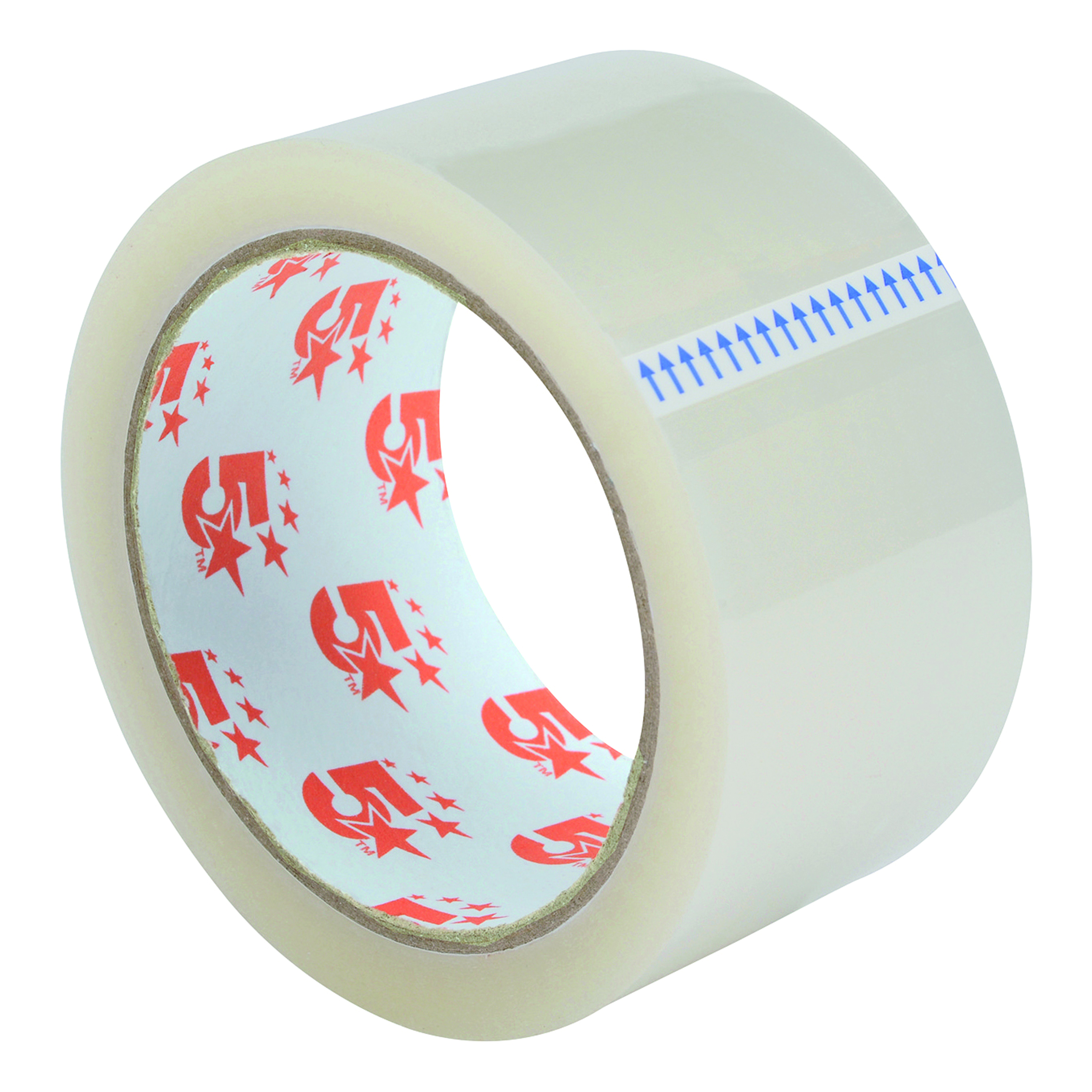 5+Star+Office+Clear+Tape+Roll+Large+Easy-tear+Polypropylene+40+Microns+48mmx66m+%28Pack+of+3%29