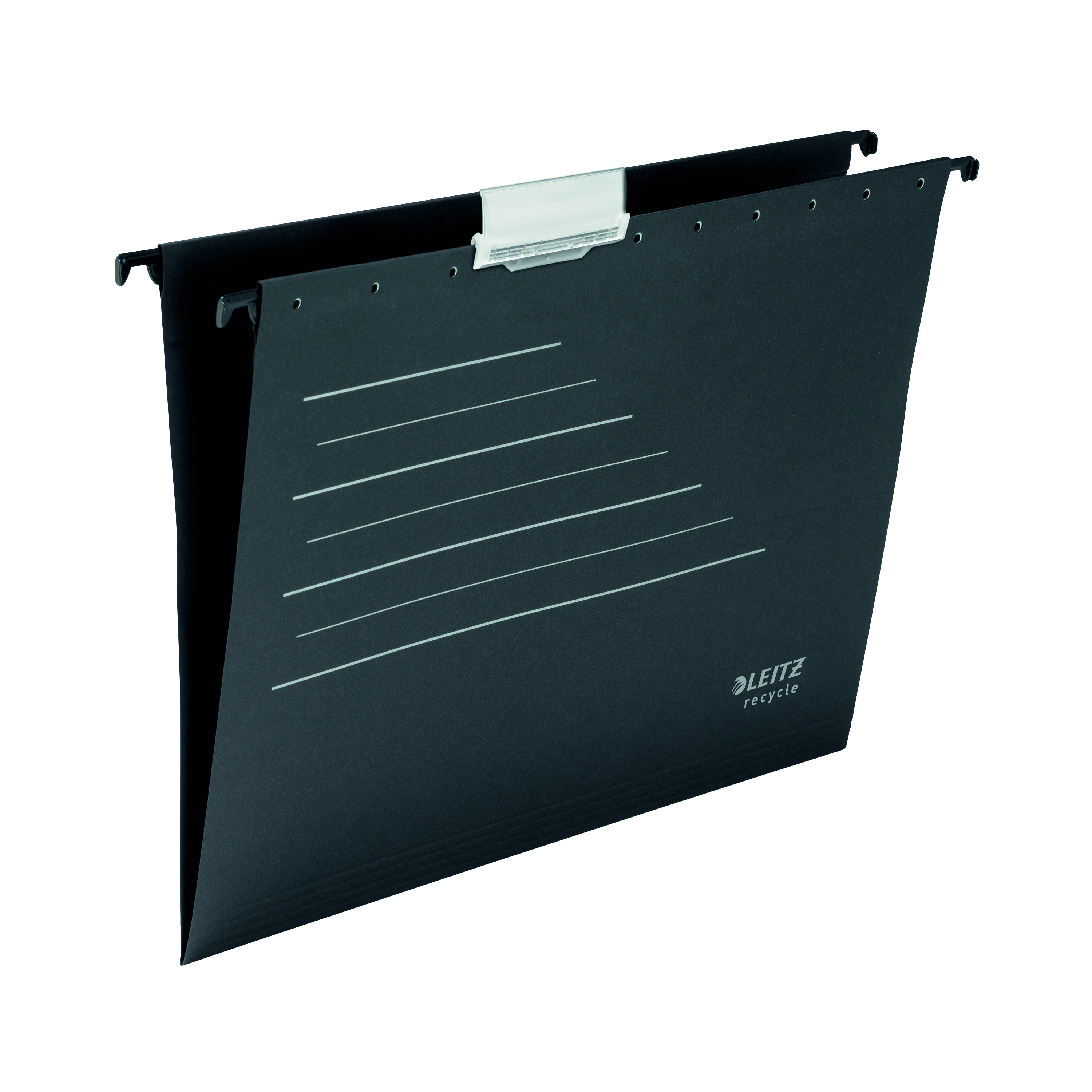 Leitz+Alpha+Recycle+Suspension+File+A4+Black+%28Pack+of+10%29+19210095