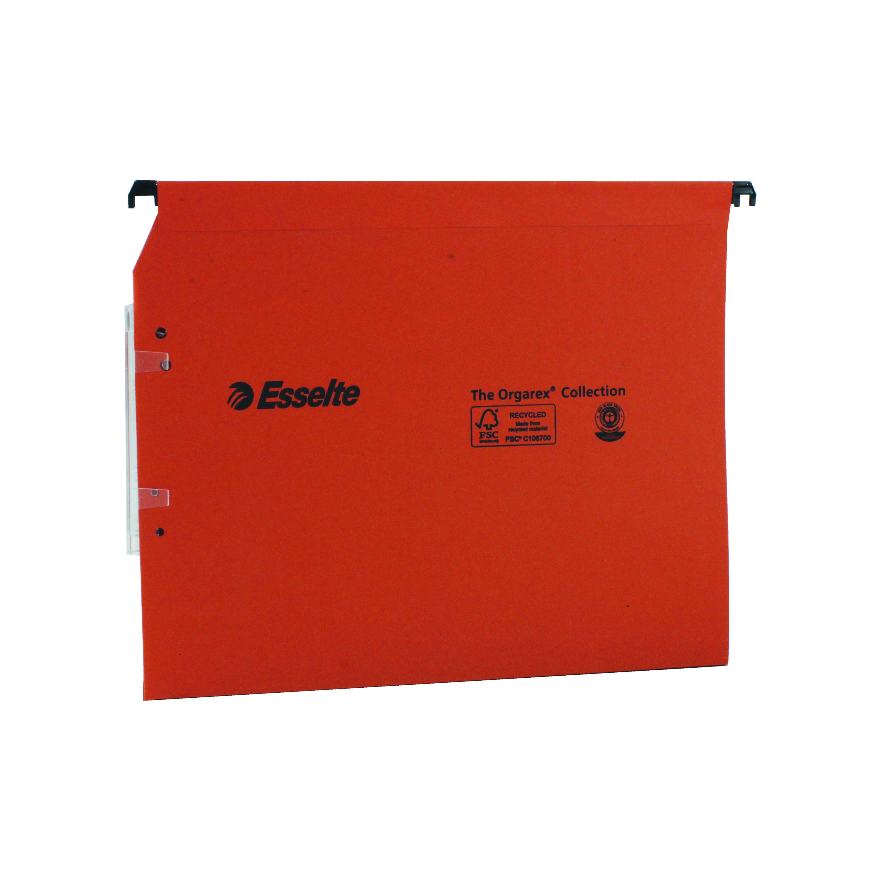 Esselte+Orgarex+30mm+Lateral+File+A4+Orange+%28Pack+of+25%29+21629