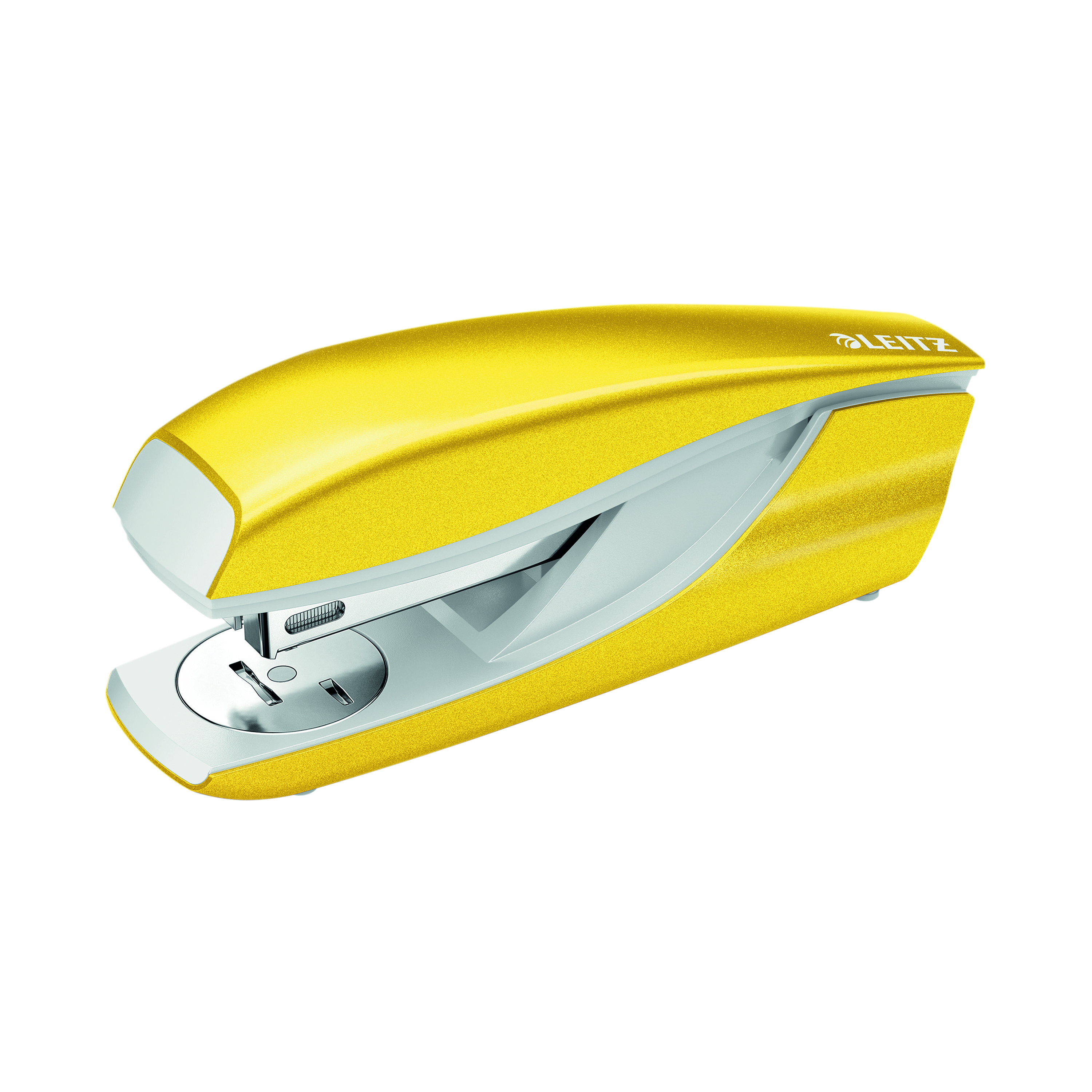 Leitz+NeXXt+WOW+Metal+Office+Stapler+30+Sheets+Yellow+55021016