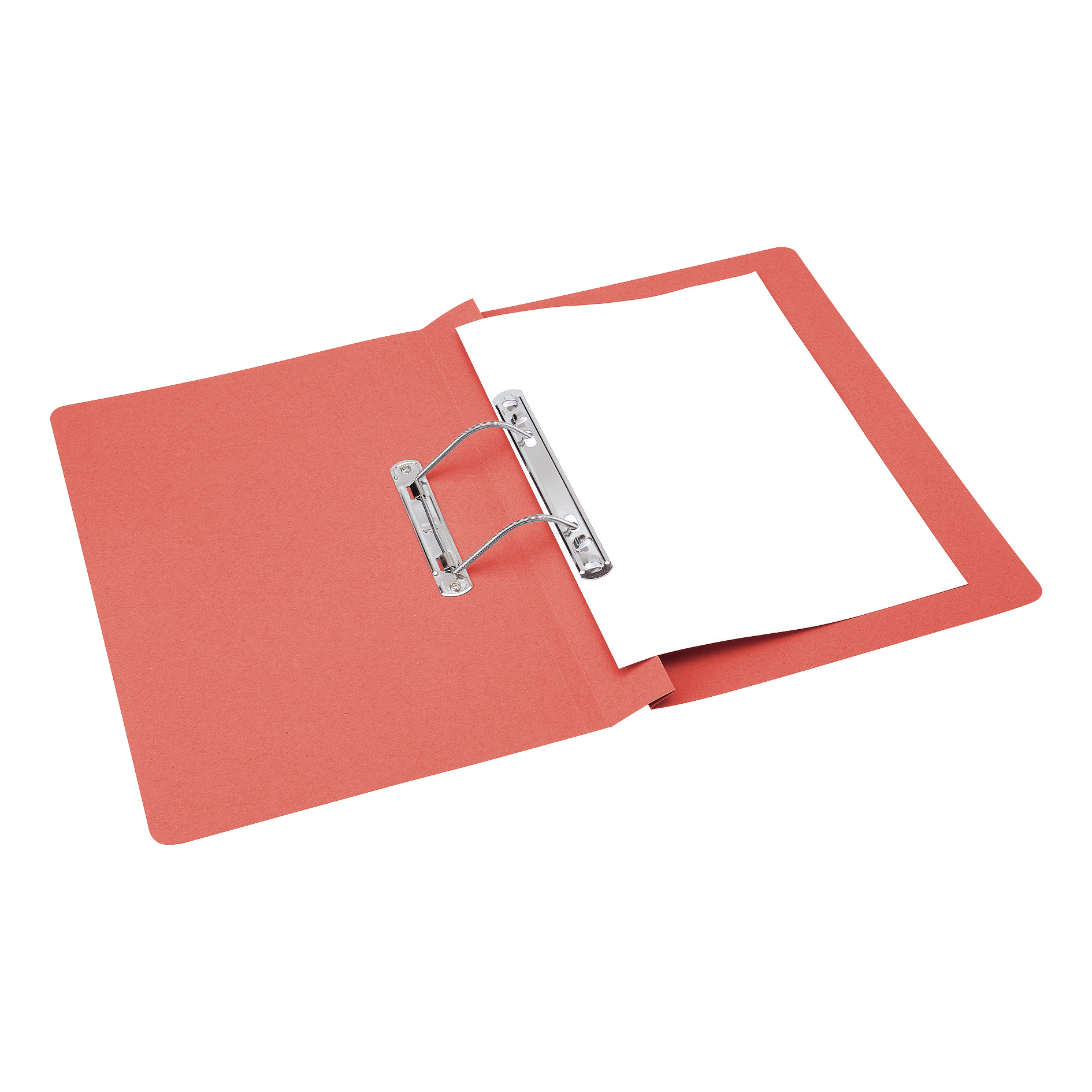 5+Star+Office+Transfer+Spring+File+Mediumweight+285gsm+Capacity+38mm+Foolscap+Red+%28Pack+of+50%29