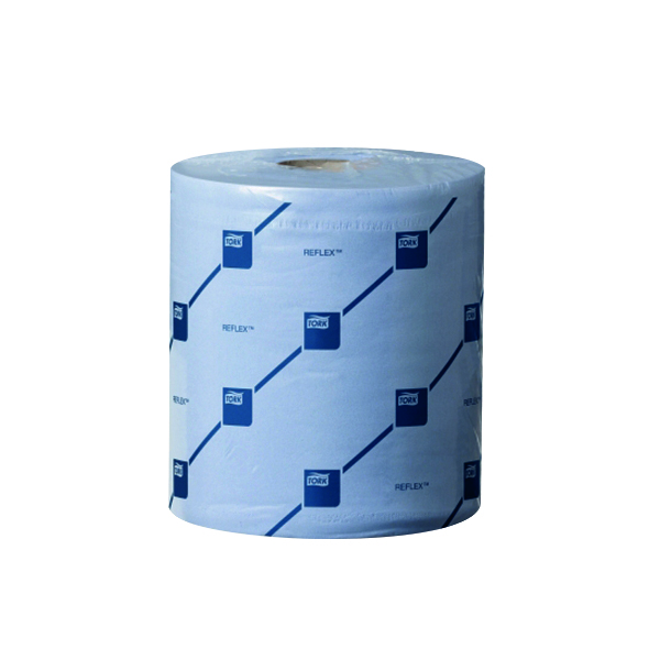Tork+Reflex+M4+Centrefeed+Tissue+2-Ply+150m+Blue+%28Pack+of+6%29+473263