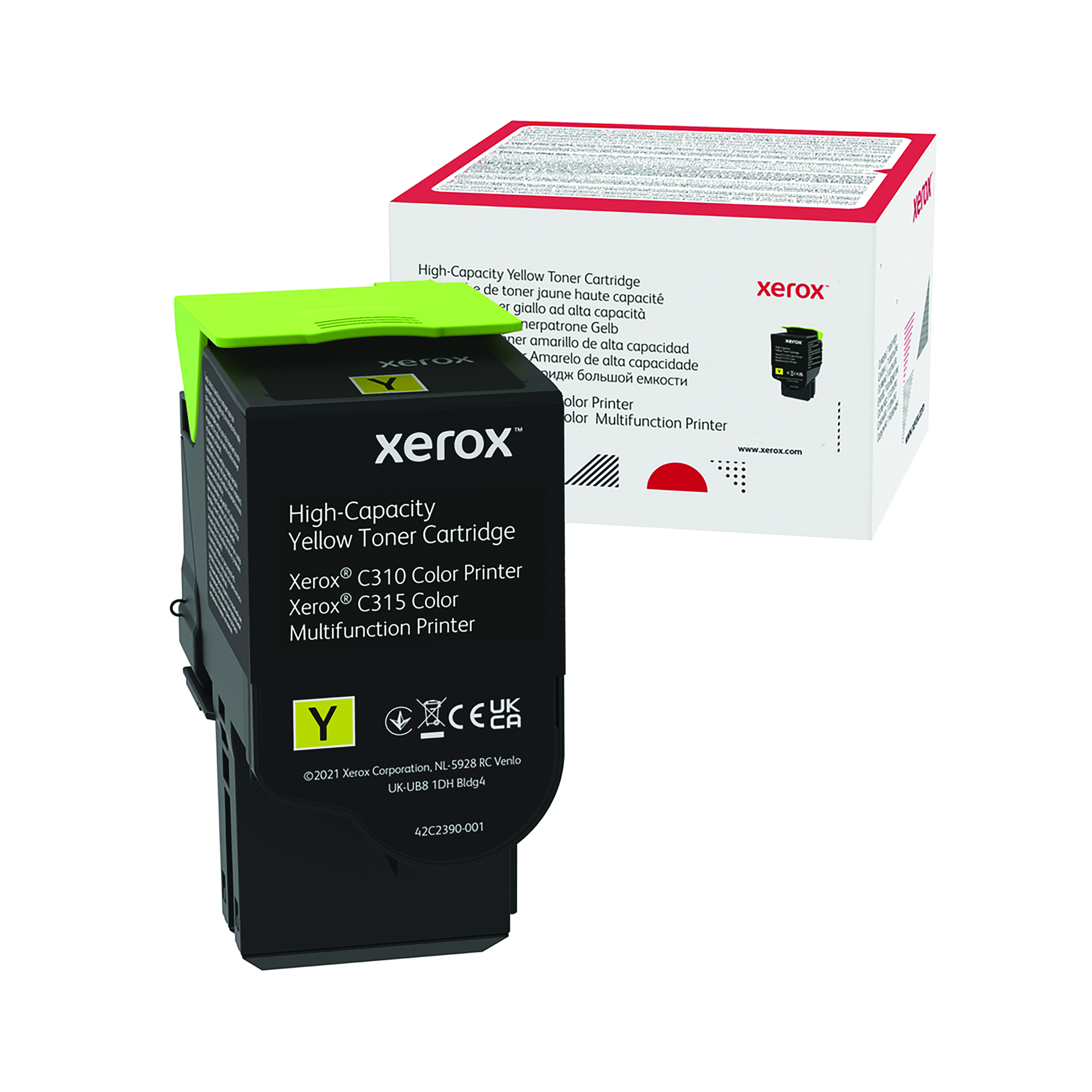 Xerox+C310%2FC315+Toner+Cartridge+High+Yield+Yellow+006R04367
