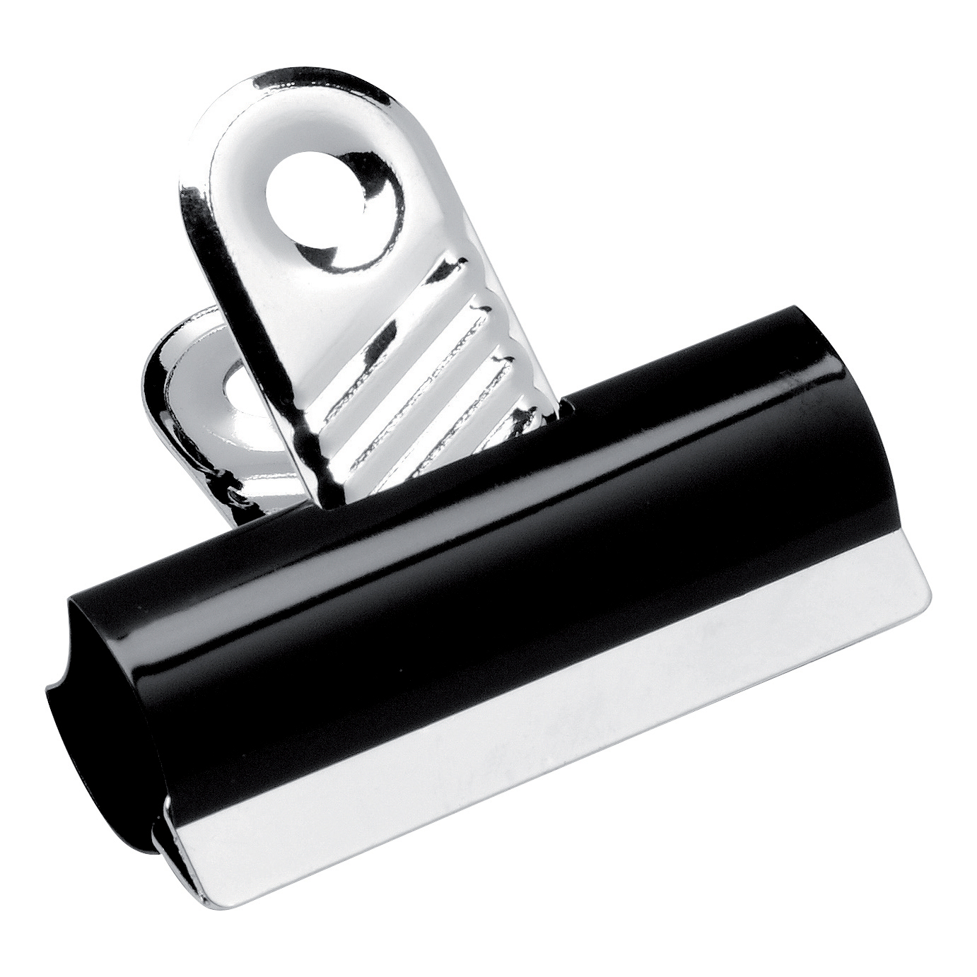 5+Star+Office+Grip+Clips+Metal+Width+50mm+Black+%28Pack+of+10%29
