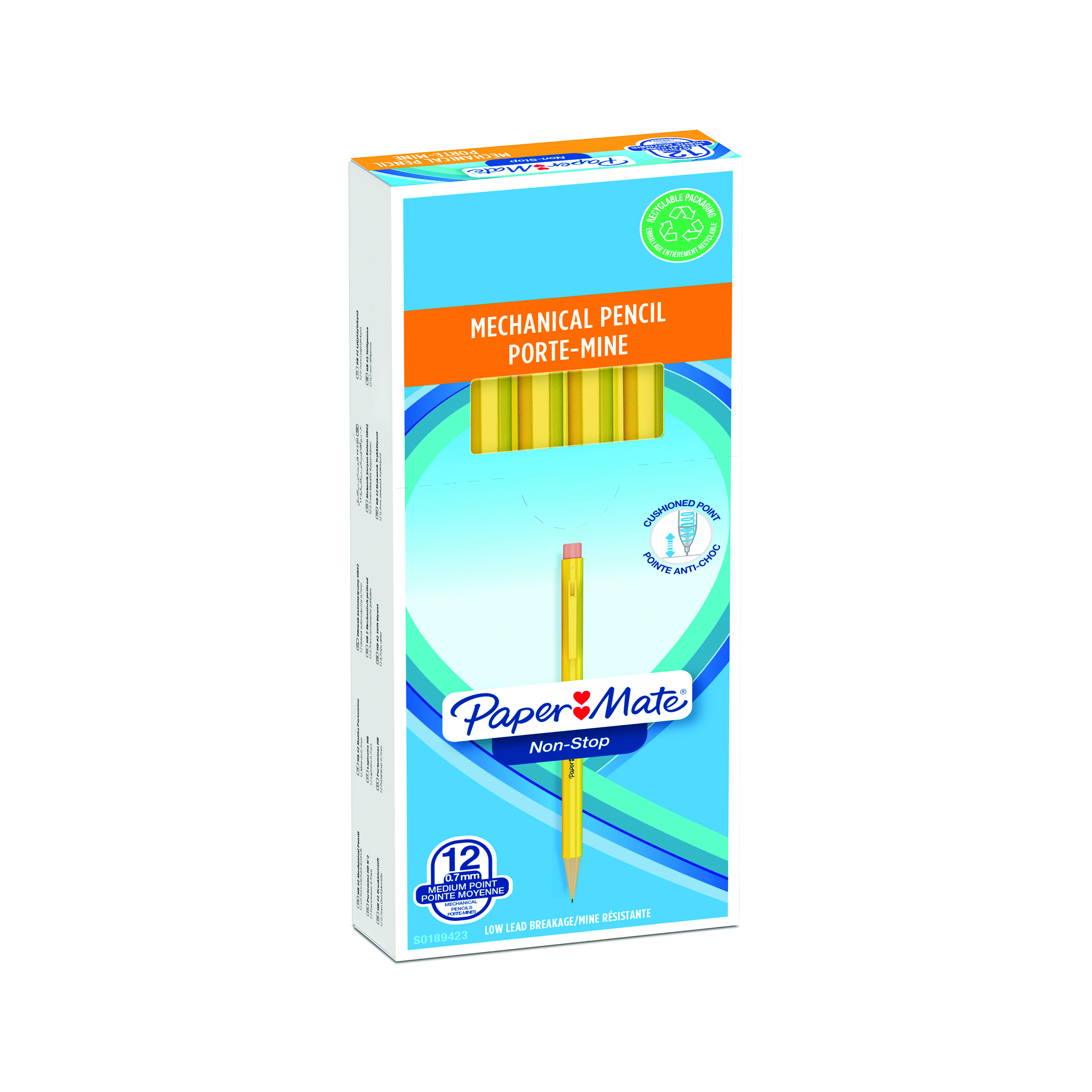 PaperMate+Non-Stop+Automatic+Pencils+0.7mm+HB+%28Pack+of+12%29+S0189423