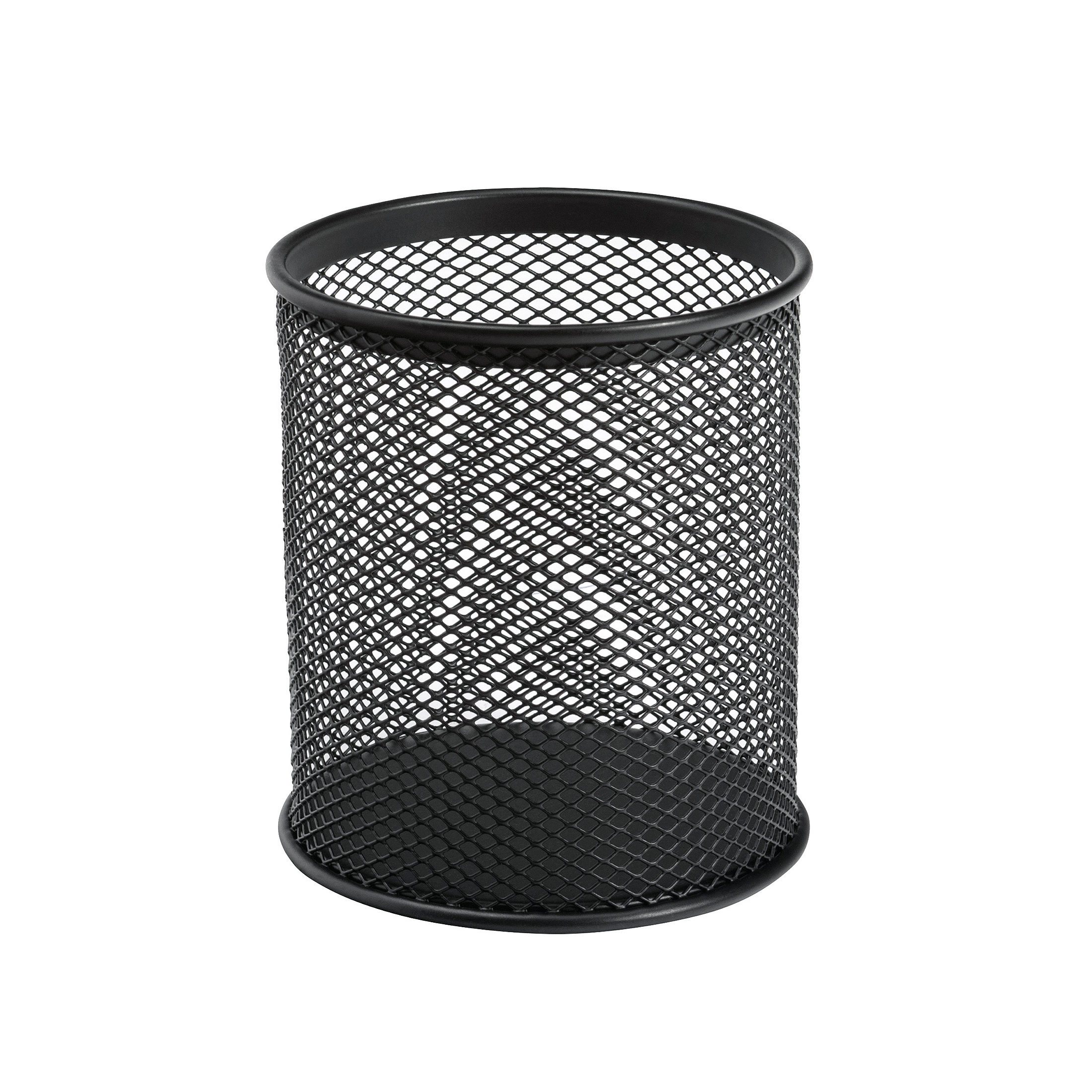 5+Star+Pen+Pot+Wire+Mesh+Diameter+80mm+Height+95mm+Black