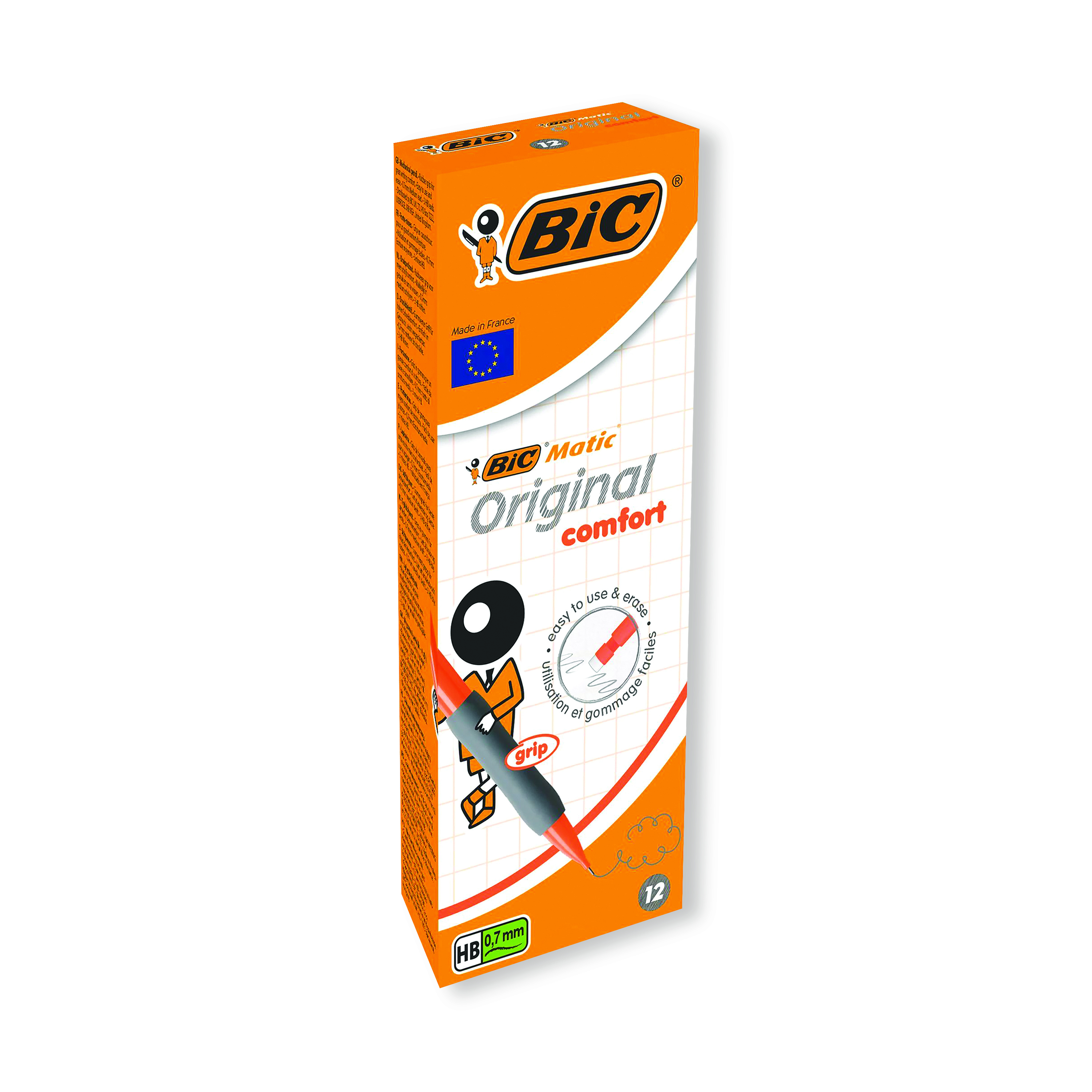 Bic+Matic+Original+Comfort+Mechanical+Pencil+0.7mm+%28Pack+of+12%29+890284