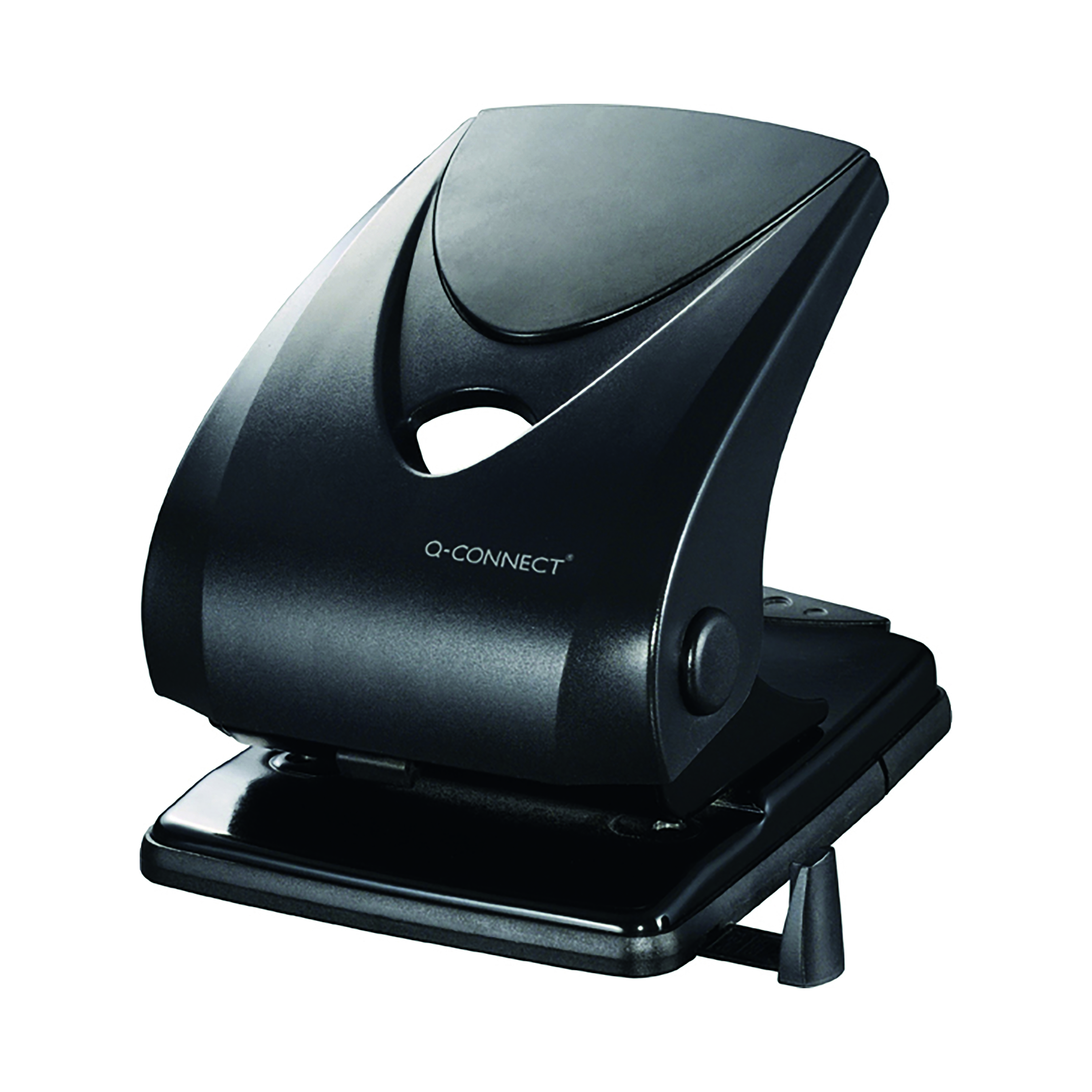 Q-Connect+Heavy+Duty+Hole+Punch+Black+KF01236
