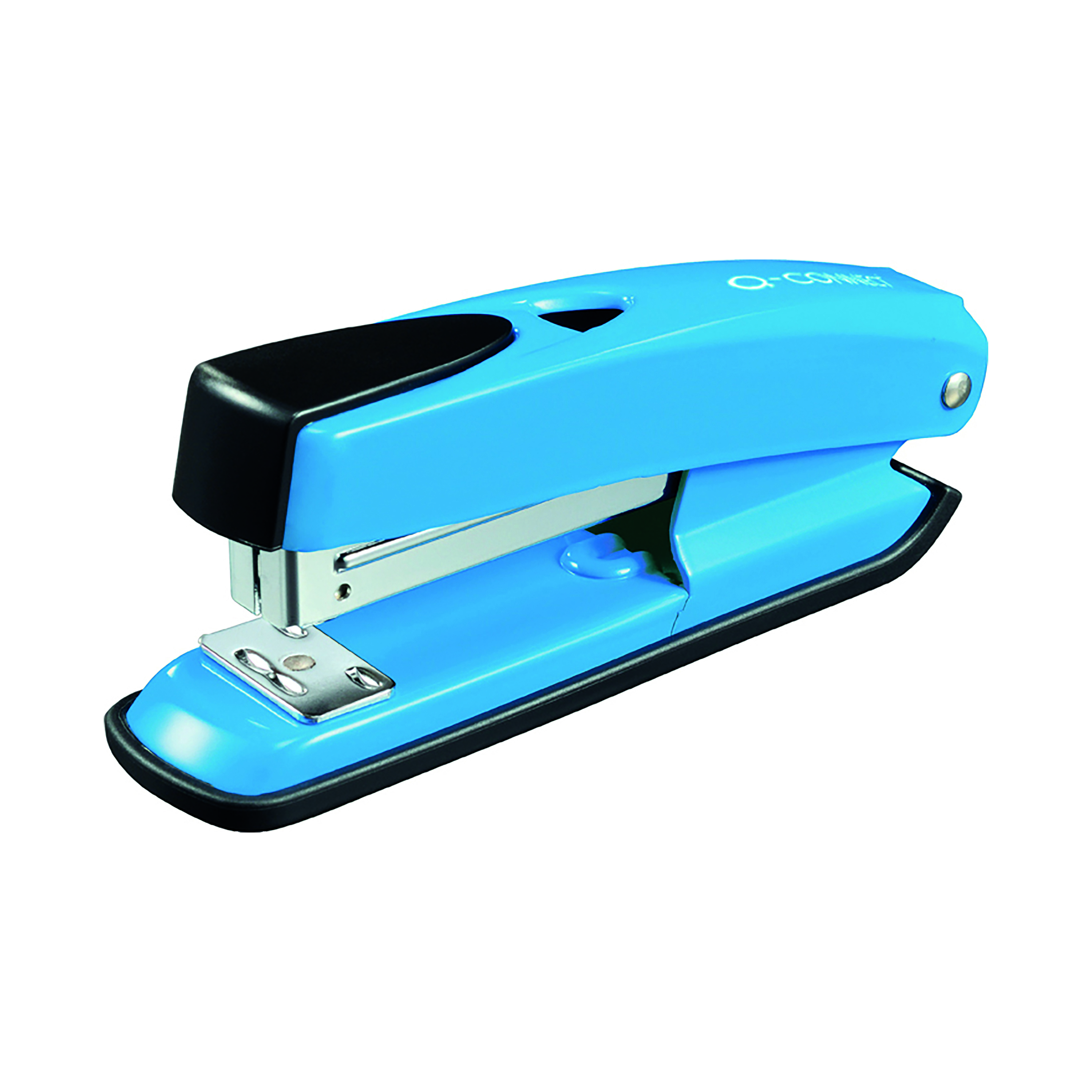 Q-Connect+Half+Strip+Metal+Stapler+Blue+%28Staples+up+to+20+sheets+of+80gsm+paper%29+KF02149