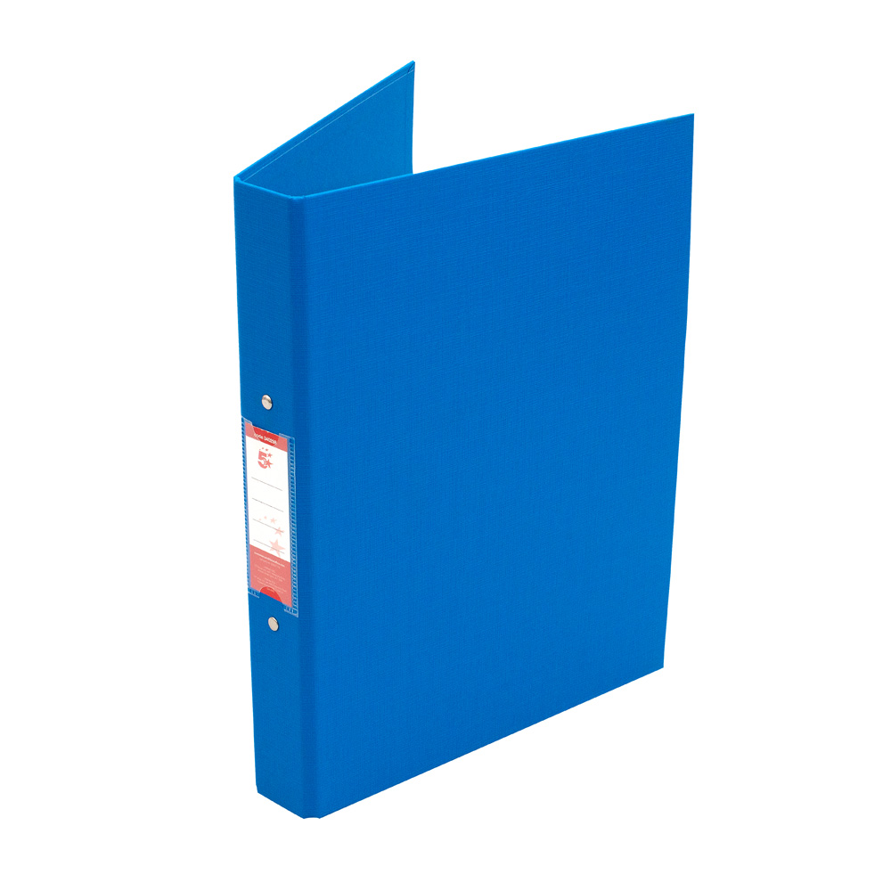 5+Star+Office+2+O-Ring+Binder+A4+Polypropylene+Blue+%28Pack+of+10%29