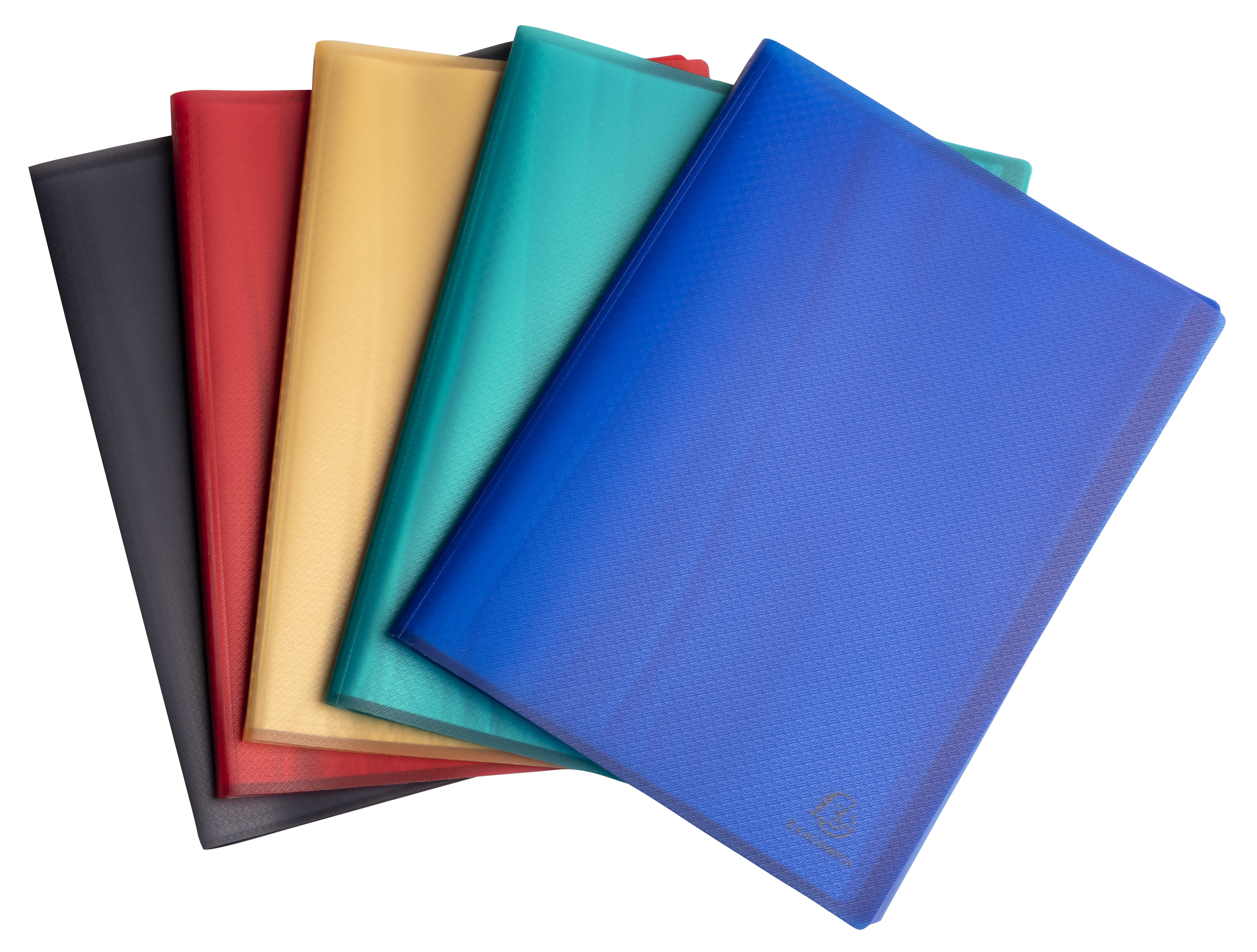 Exacompta+OPAK+Recycled+Display+Book+30+Pockets+A4+Assorted+%28Pack+of+5%29+78530E