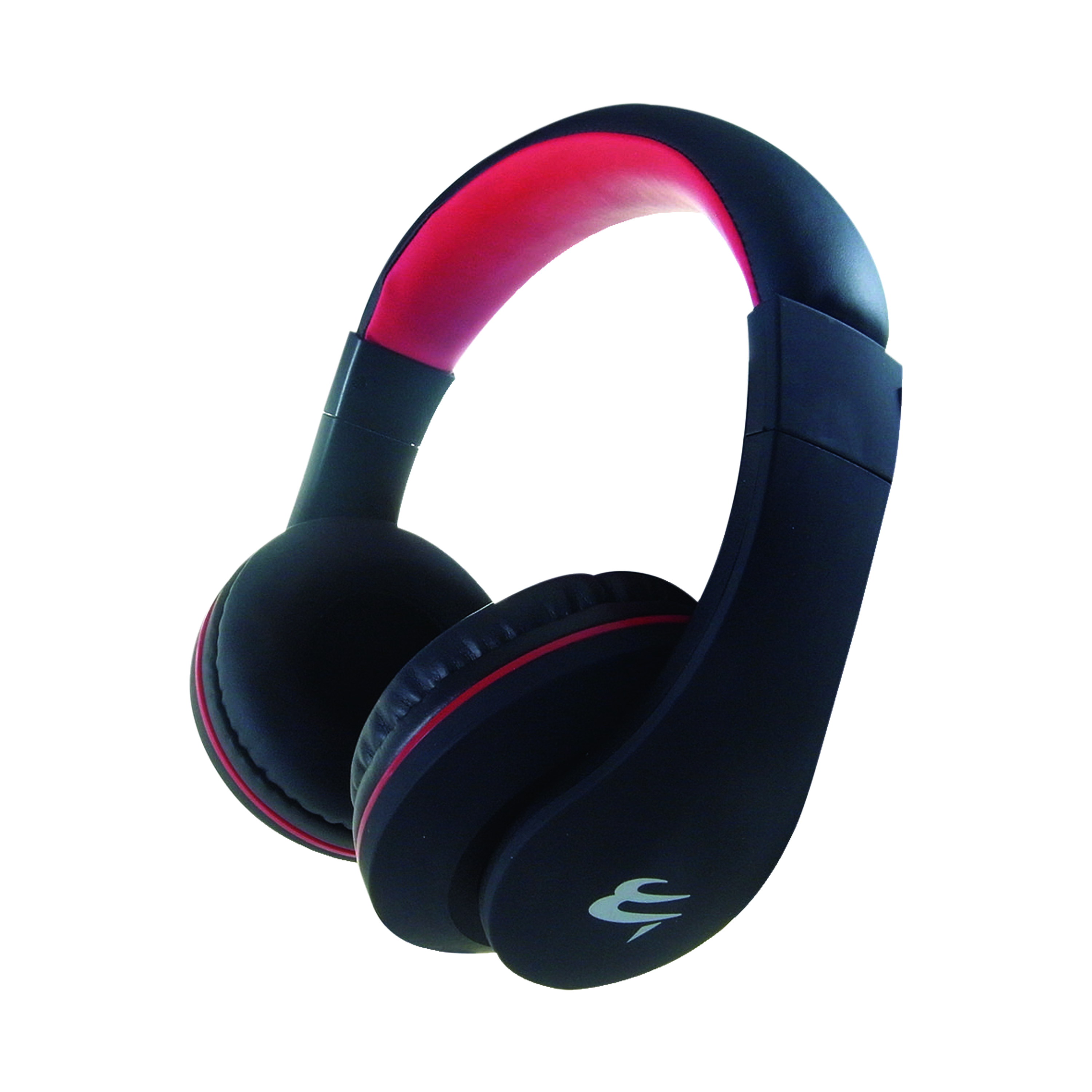 Connekt+Gear+HP530+PC+On-Ear+Headset+with+In-Line+Microphone+and+Volume+Control+Black%2FRed+24-1530