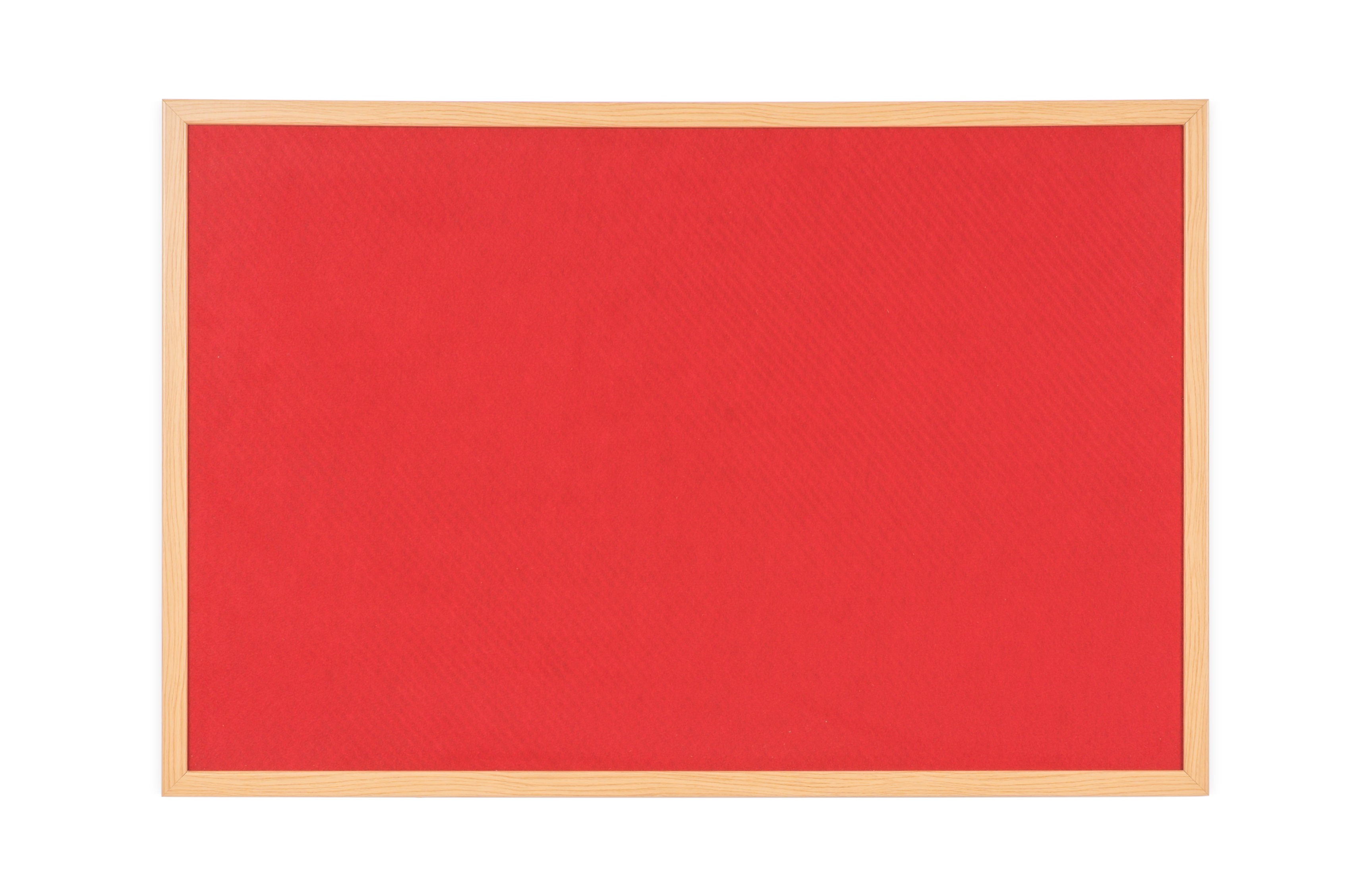 Earth+Executive+Felt+Noticeboard+120x90cm+Red+Oak+MDF+Frame+FB1446239